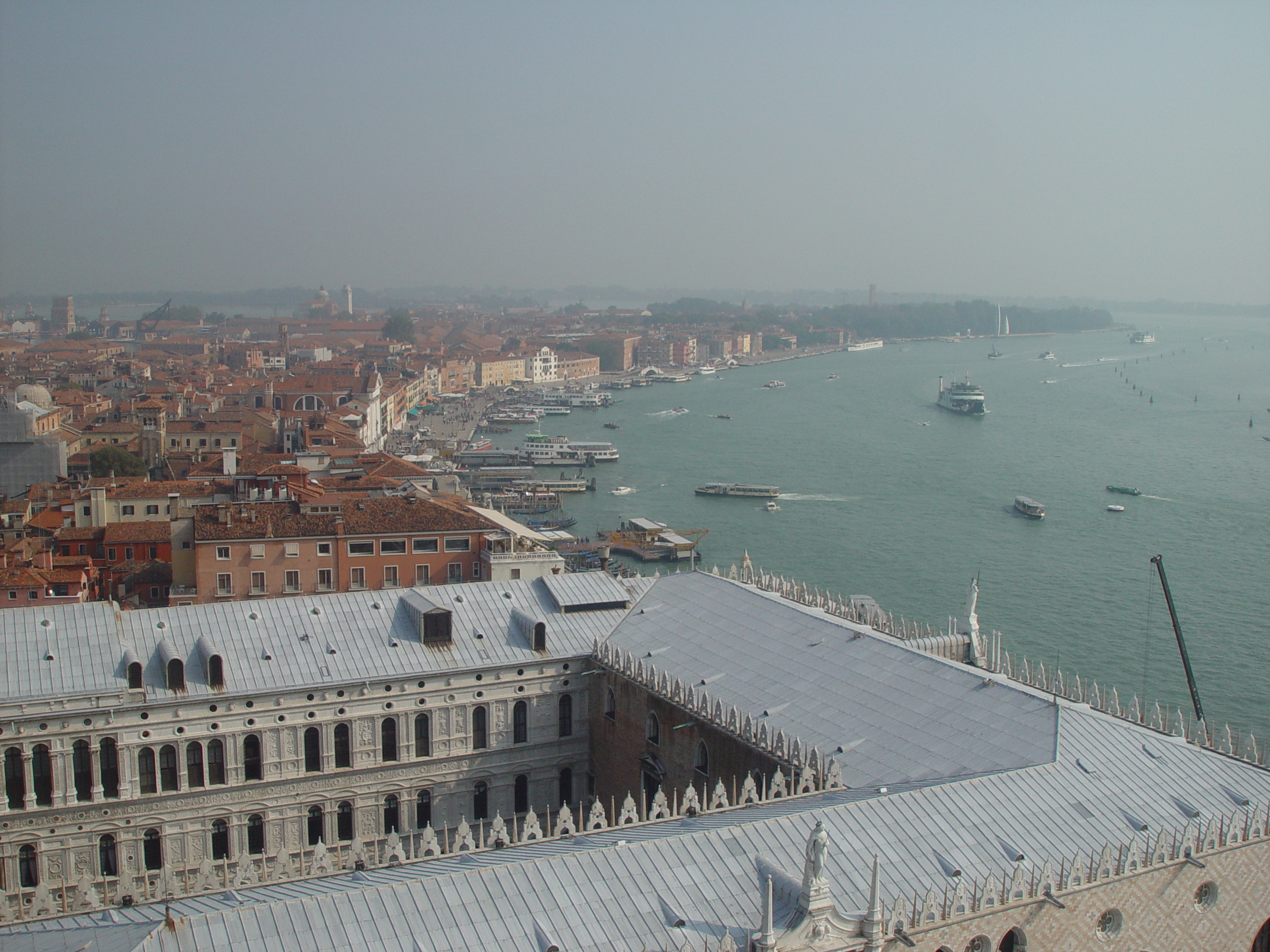 Europe Trip 2005 - Italy (Venice - Pigeons, St Mark's Basilica / Square / Clocktower, Gondola Ride, Gelato)