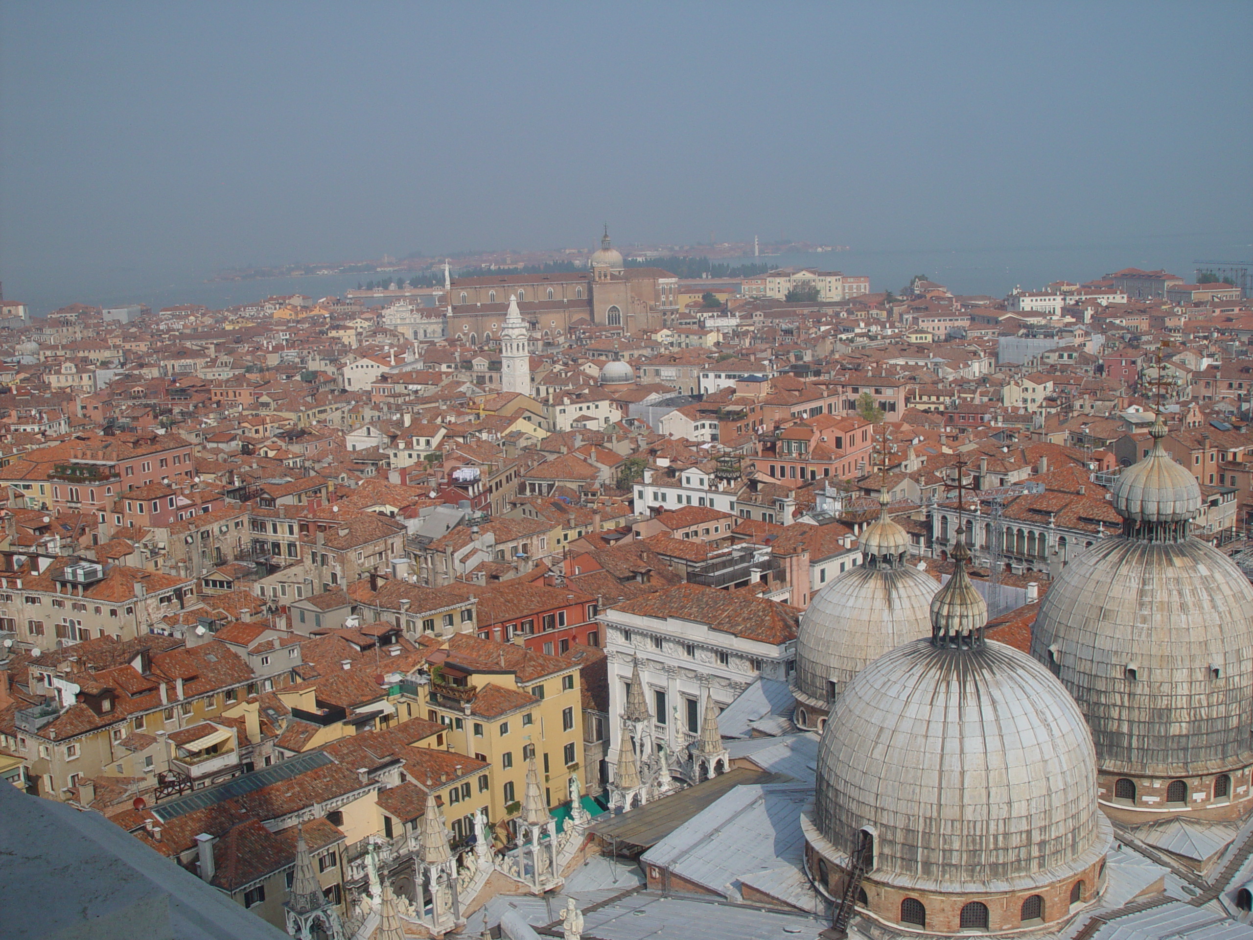 Europe Trip 2005 - Italy (Venice - Pigeons, St Mark's Basilica / Square / Clocktower, Gondola Ride, Gelato)