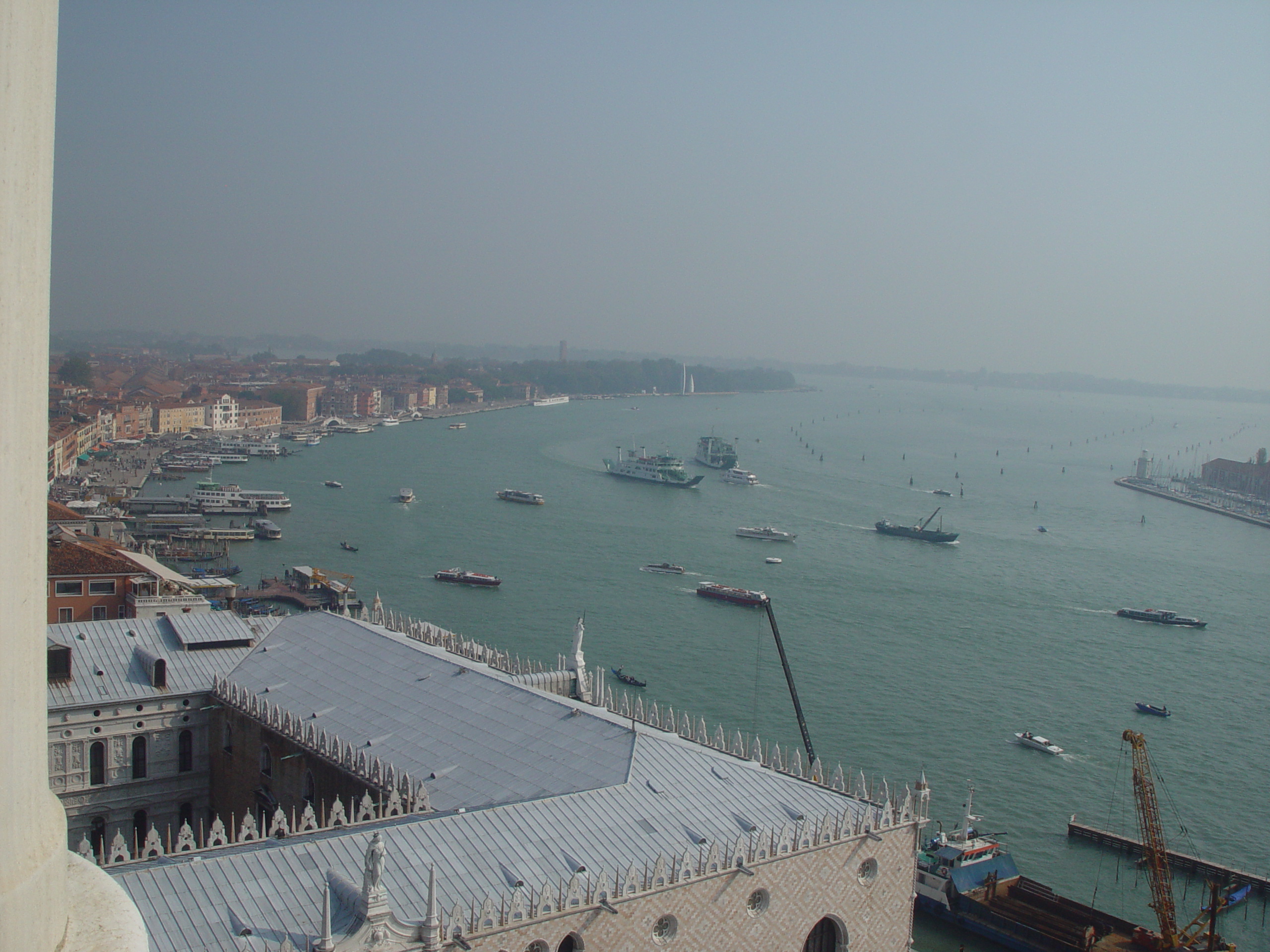 Europe Trip 2005 - Italy (Venice - Pigeons, St Mark's Basilica / Square / Clocktower, Gondola Ride, Gelato)