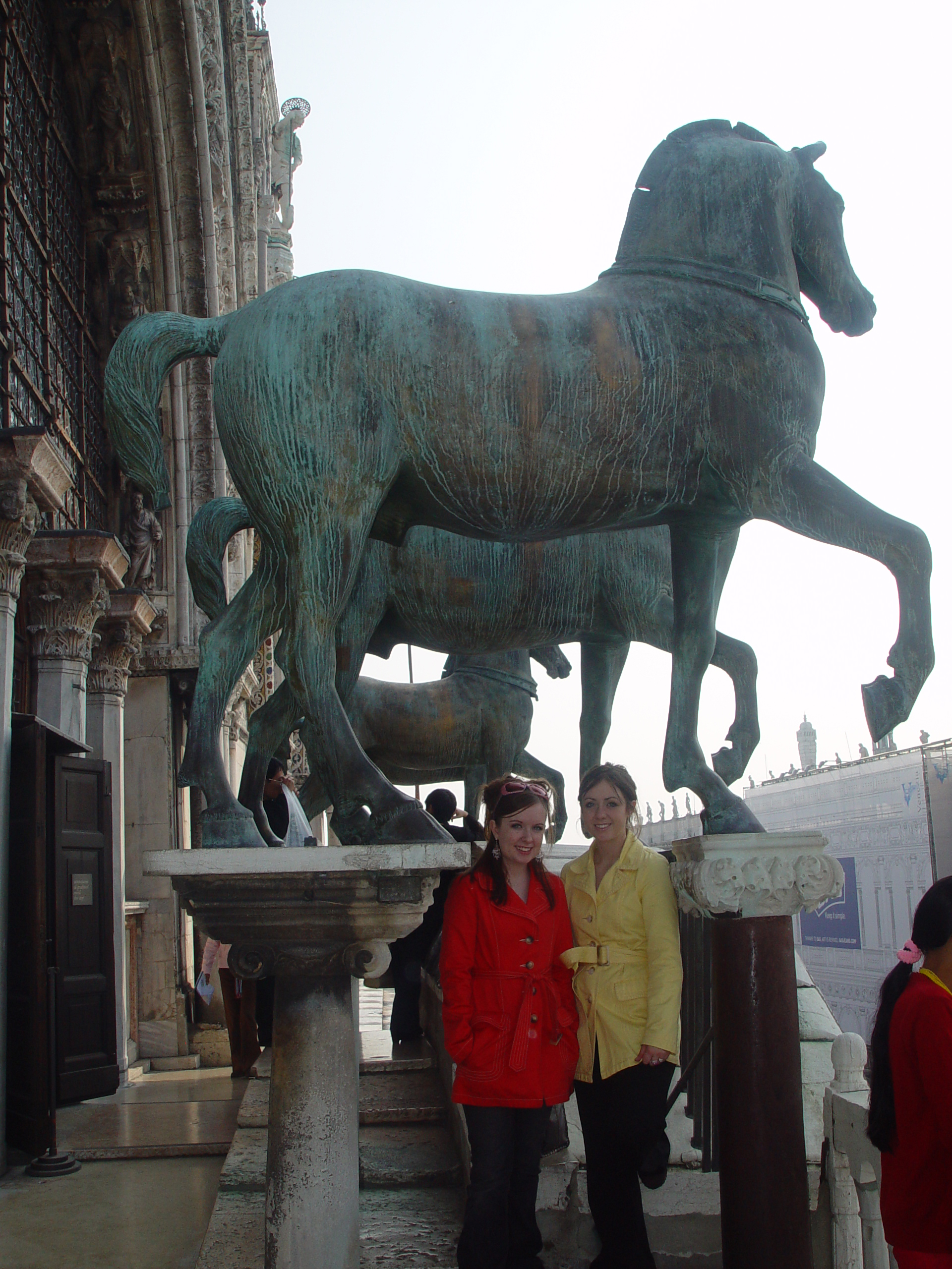 Europe Trip 2005 - Italy (Venice - Pigeons, St Mark's Basilica / Square / Clocktower, Gondola Ride, Gelato)