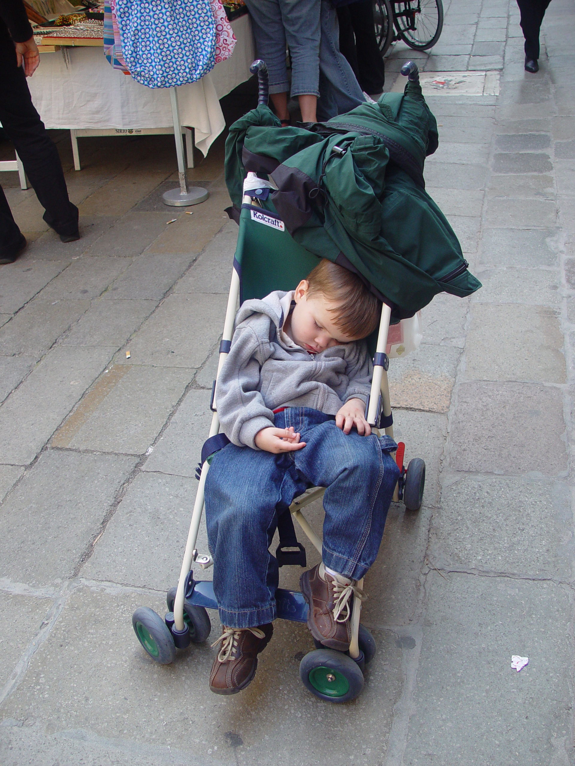 Europe Trip 2005 - Italy (Venice - Pigeons, St Mark's Basilica / Square / Clocktower, Gondola Ride, Gelato)