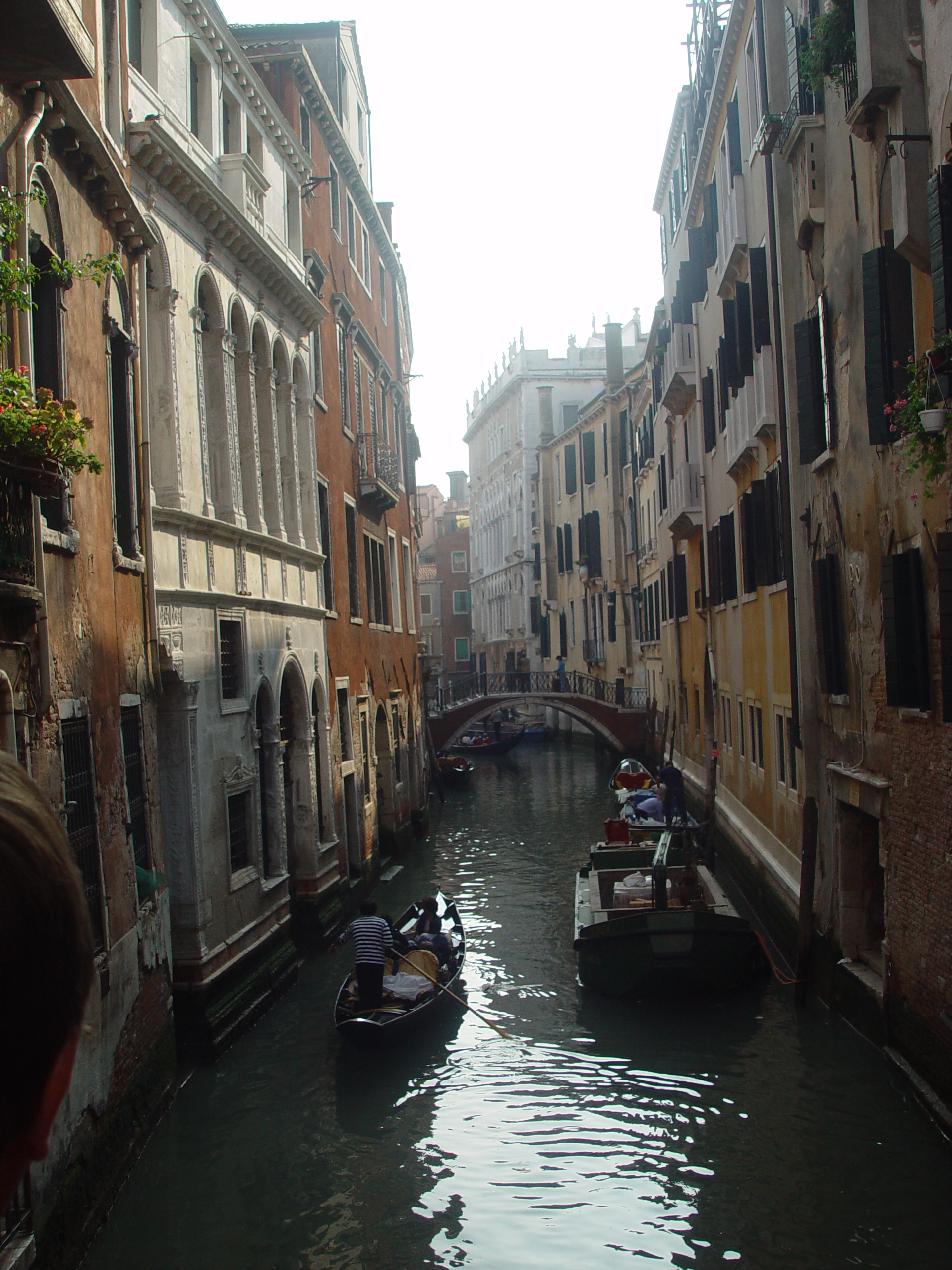 Europe Trip 2005 - Italy (Venice - Pigeons, St Mark's Basilica / Square / Clocktower, Gondola Ride, Gelato)