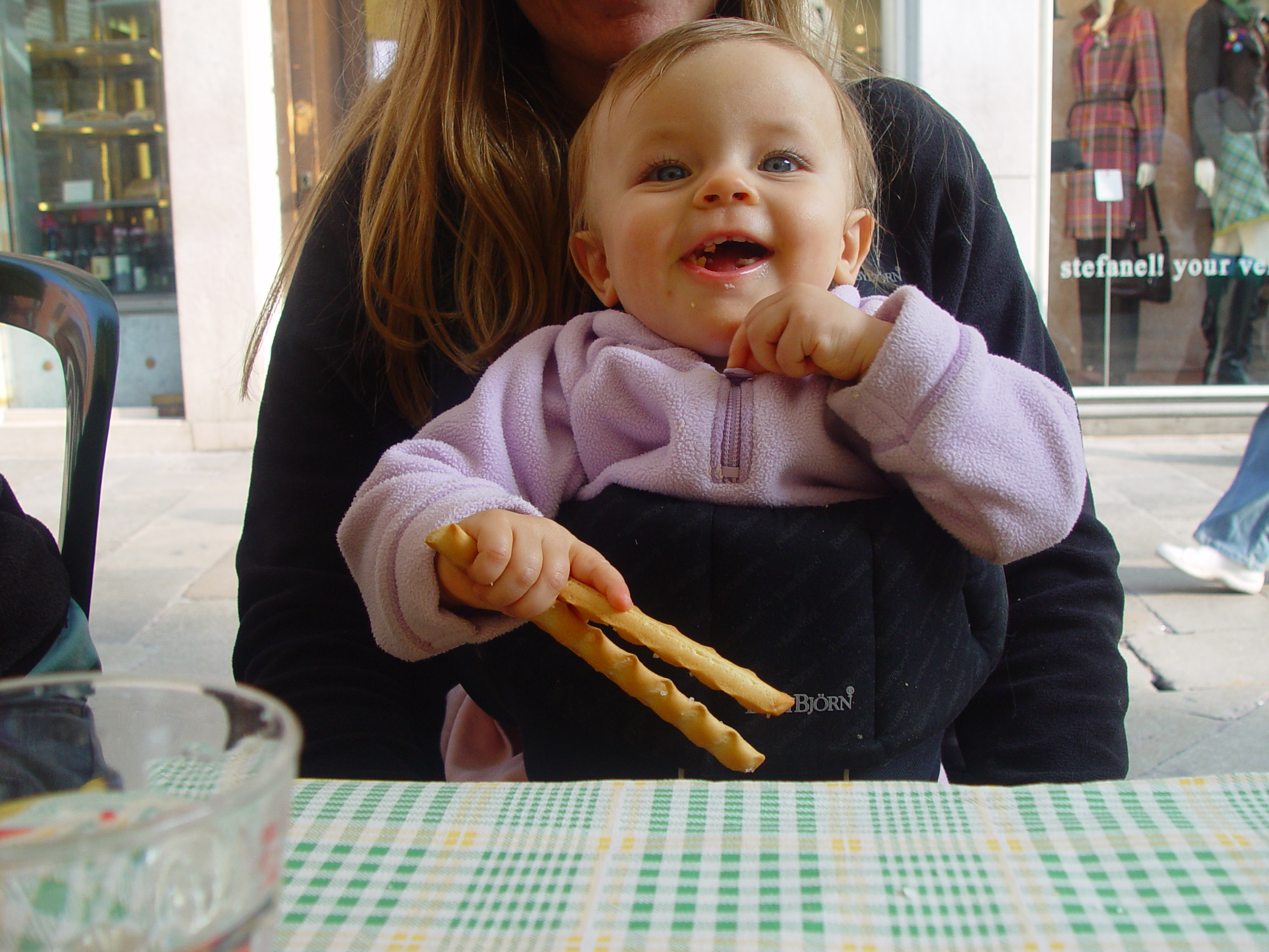 Europe Trip 2005 - Italy (Venice - Pigeons, St Mark's Basilica / Square / Clocktower, Gondola Ride, Gelato)