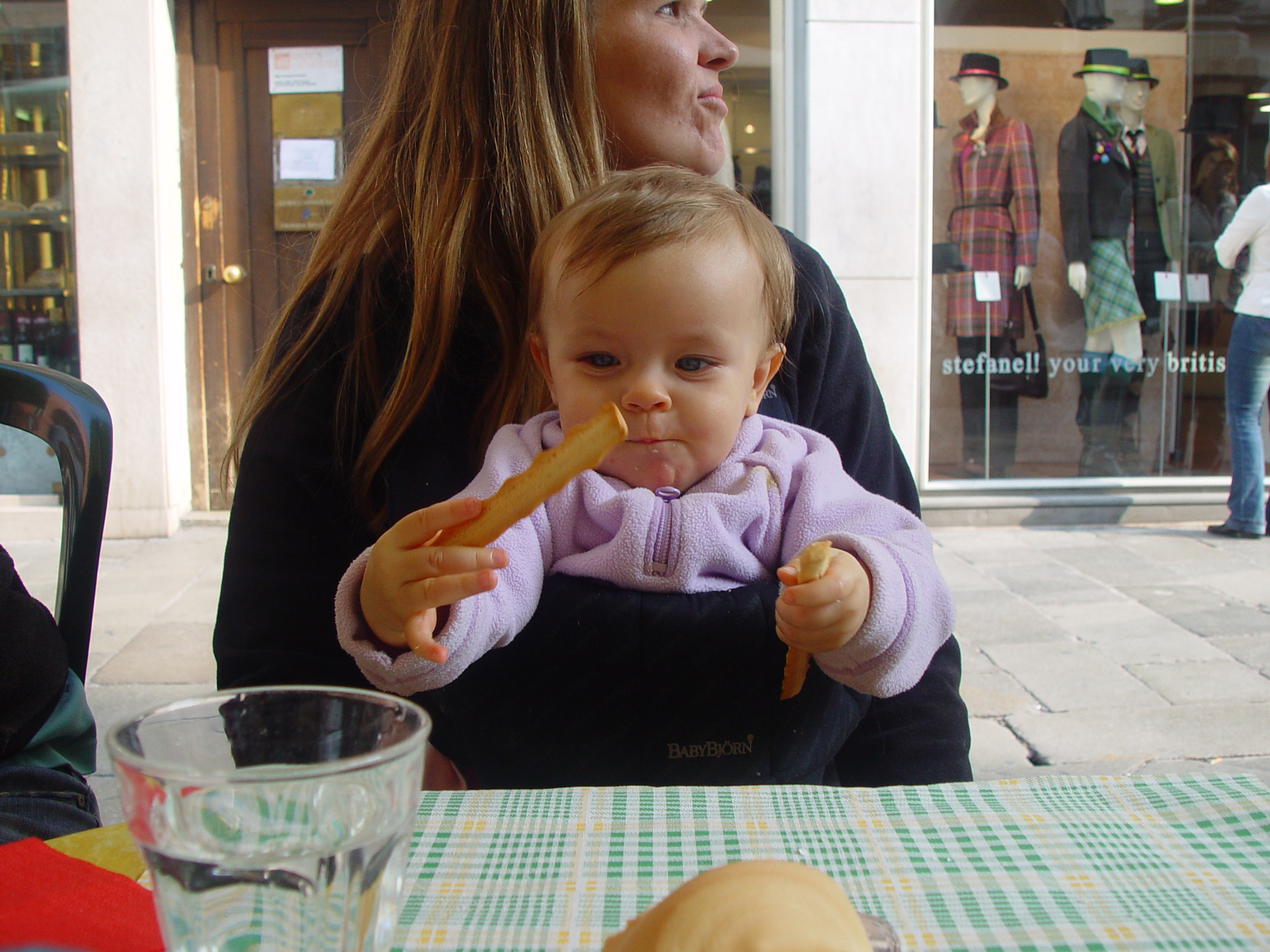 Europe Trip 2005 - Italy (Venice - Pigeons, St Mark's Basilica / Square / Clocktower, Gondola Ride, Gelato)