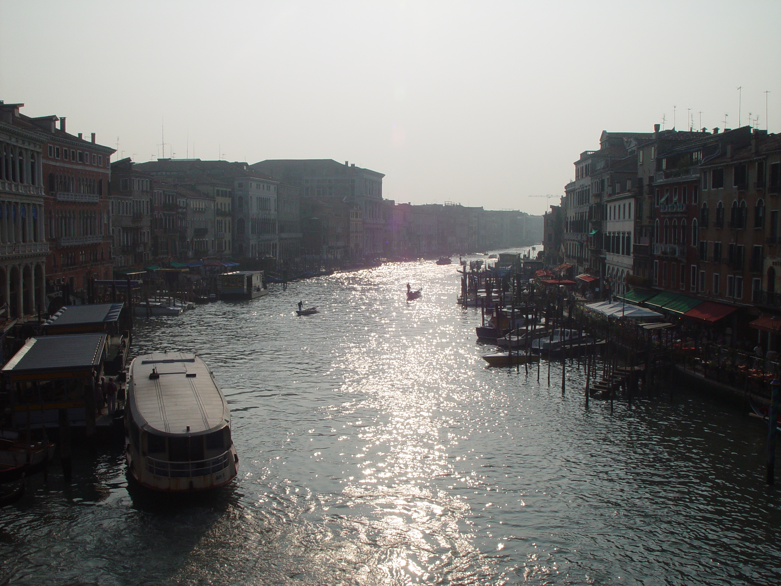 Europe Trip 2005 - Italy (Venice - Pigeons, St Mark's Basilica / Square / Clocktower, Gondola Ride, Gelato)