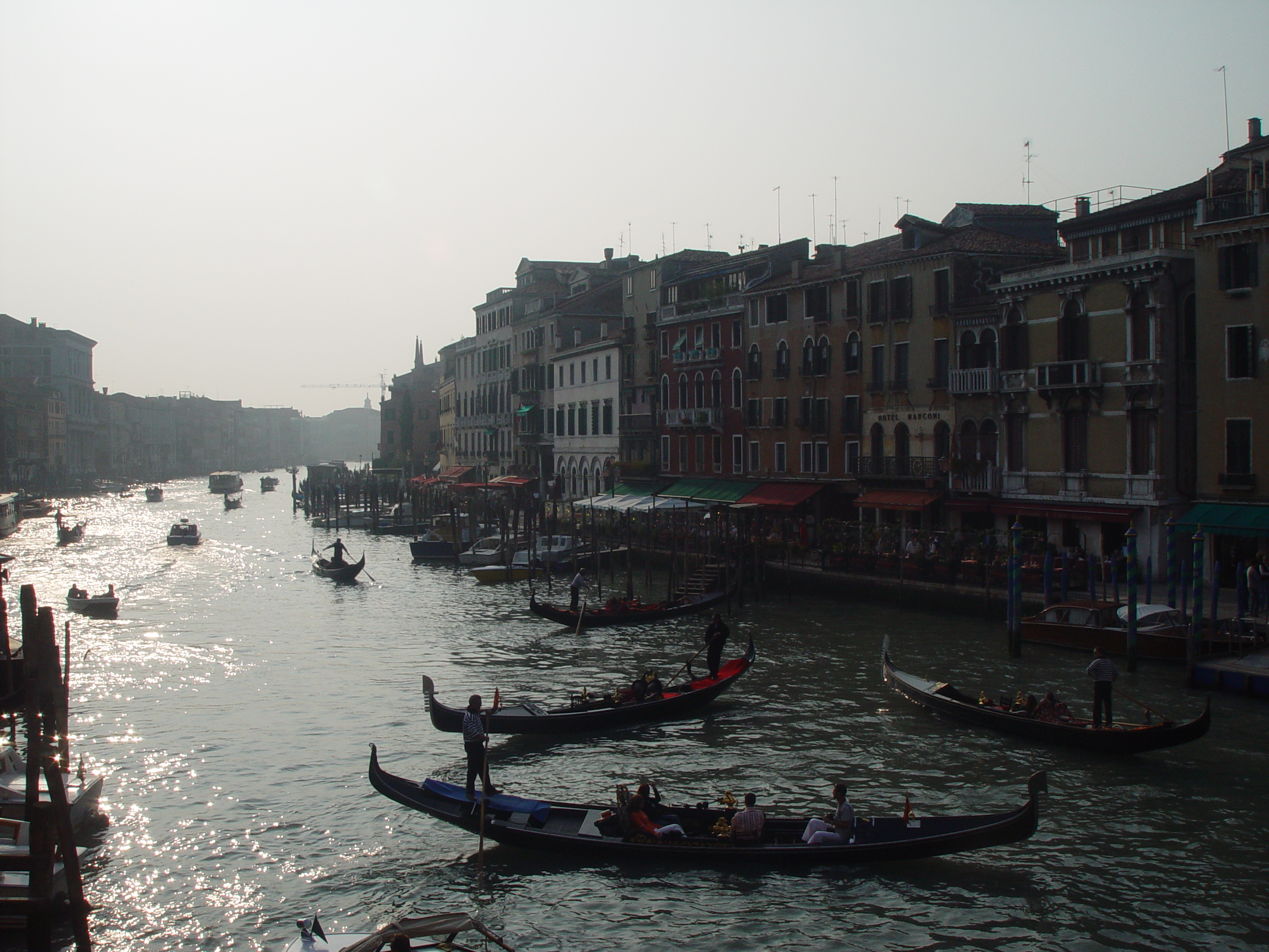 Europe Trip 2005 - Italy (Venice - Pigeons, St Mark's Basilica / Square / Clocktower, Gondola Ride, Gelato)