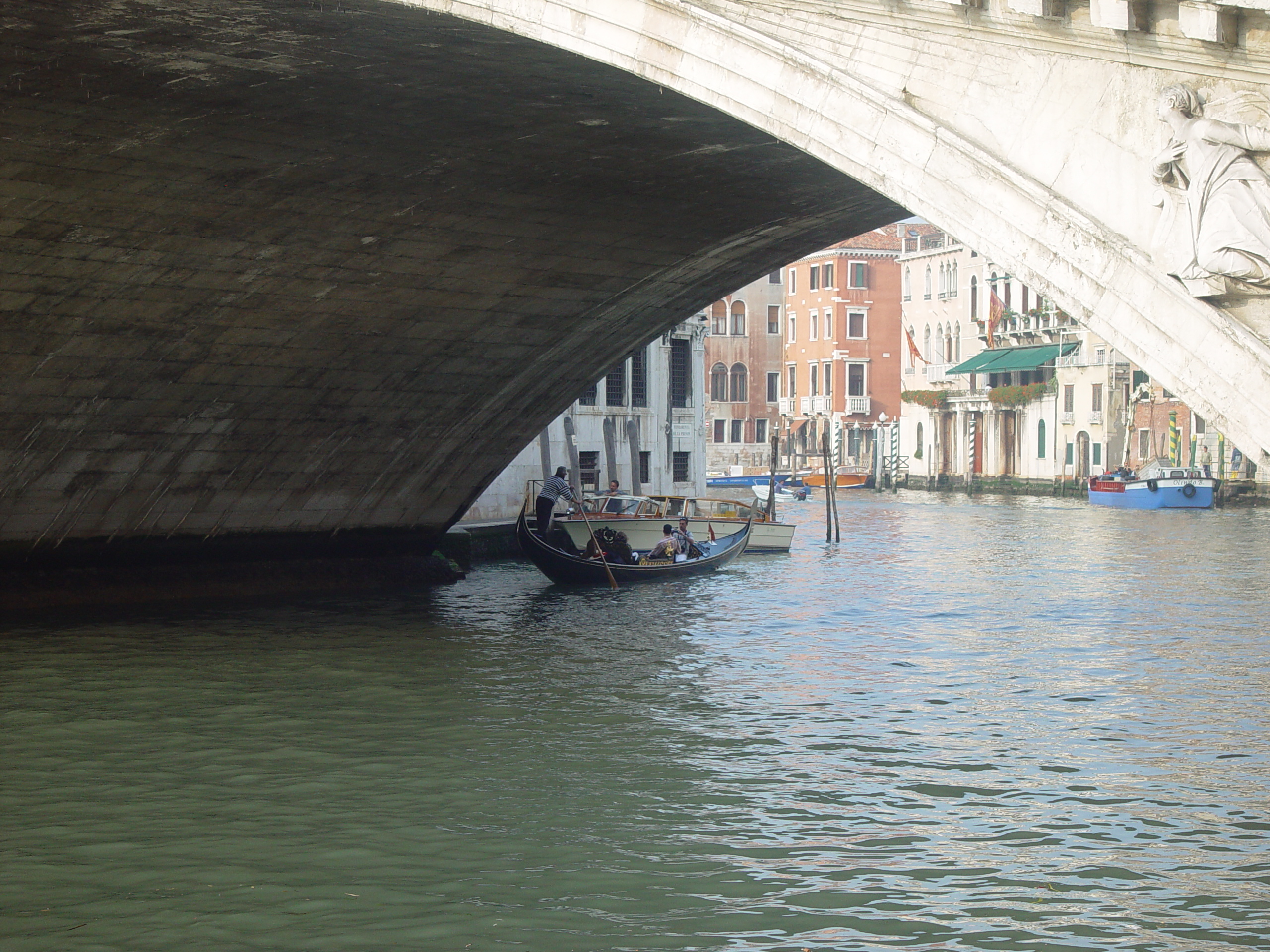 Europe Trip 2005 - Italy (Venice - Pigeons, St Mark's Basilica / Square / Clocktower, Gondola Ride, Gelato)