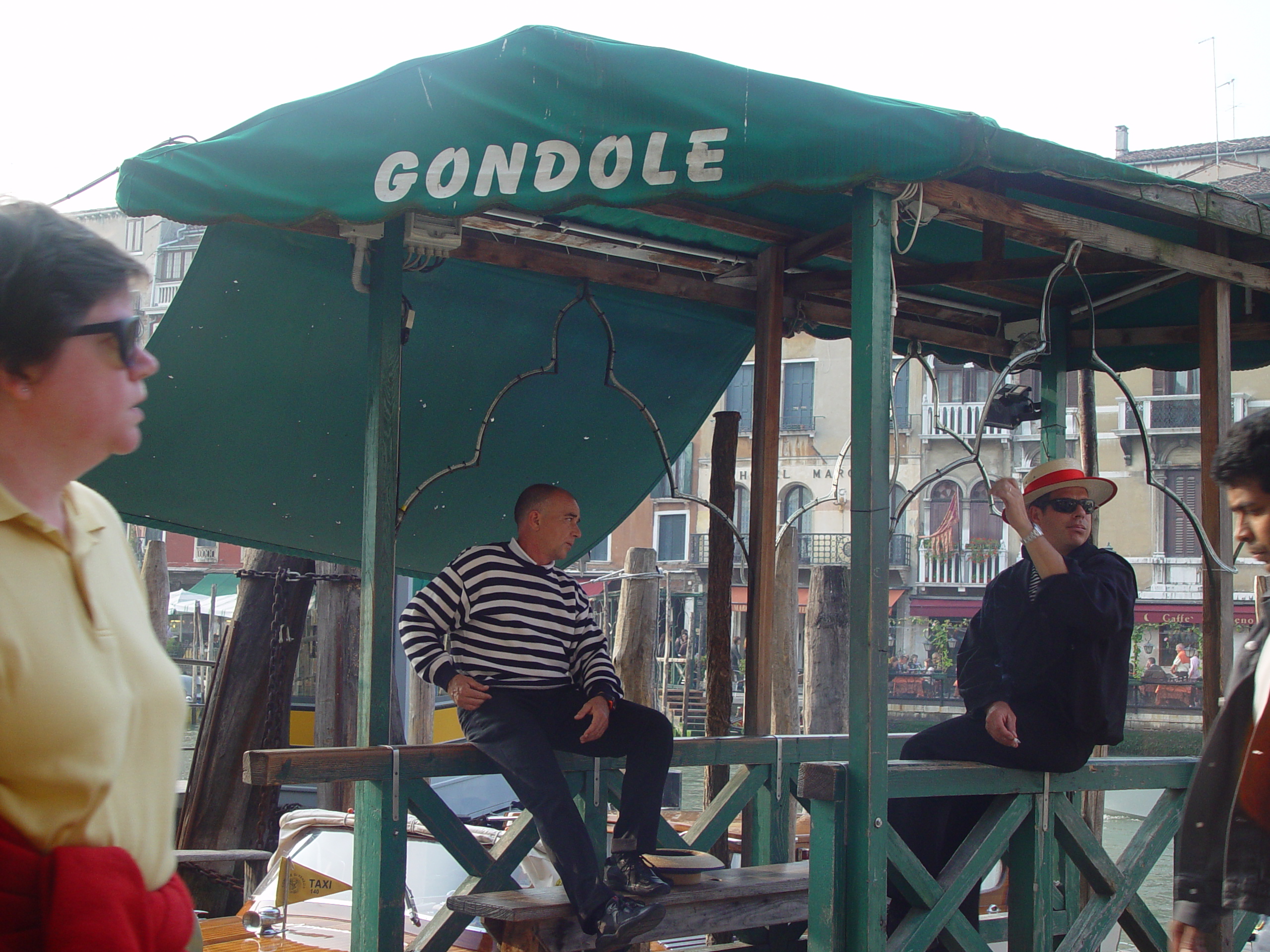Europe Trip 2005 - Italy (Venice - Pigeons, St Mark's Basilica / Square / Clocktower, Gondola Ride, Gelato)
