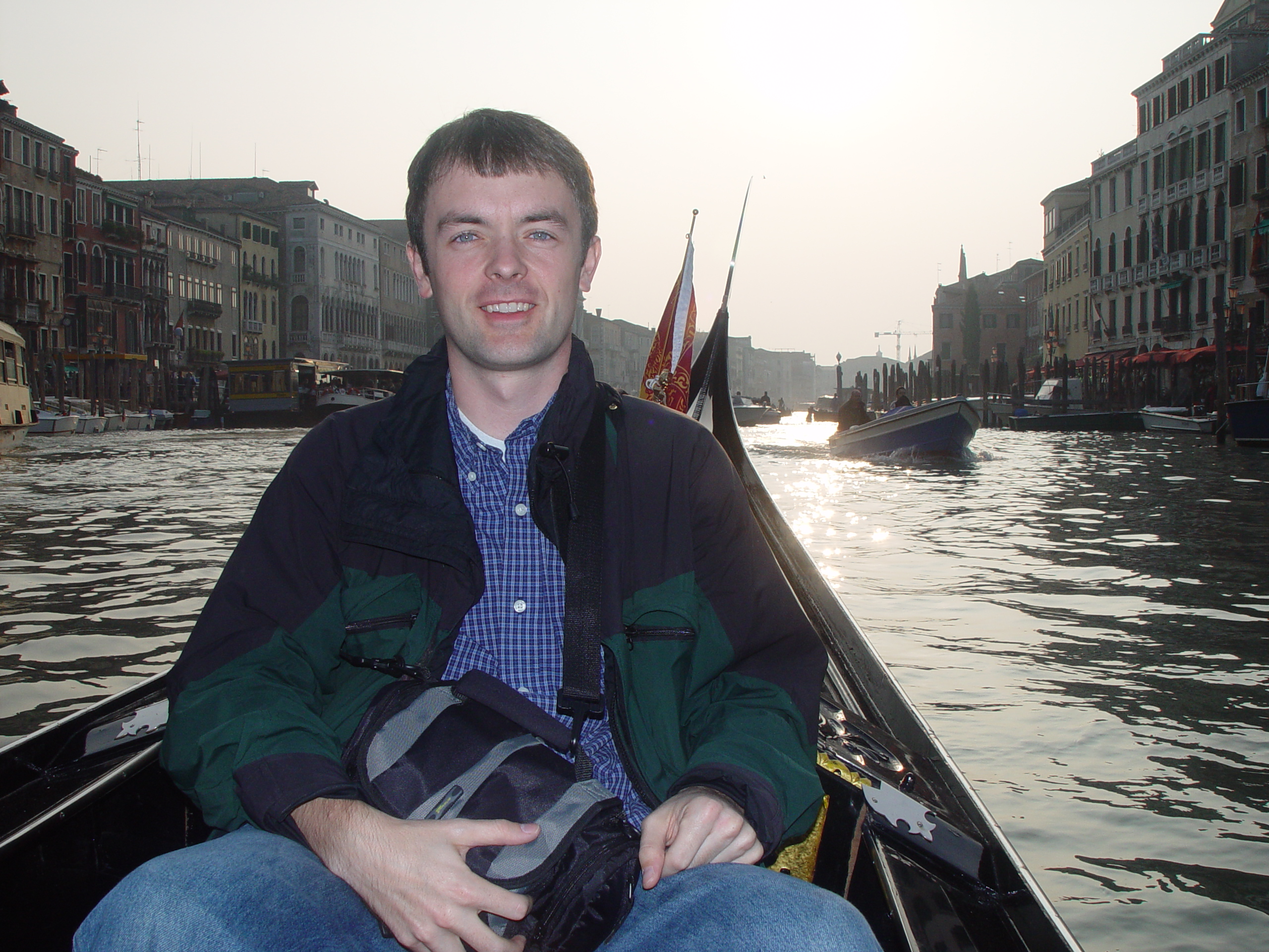 Europe Trip 2005 - Italy (Venice - Pigeons, St Mark's Basilica / Square / Clocktower, Gondola Ride, Gelato)