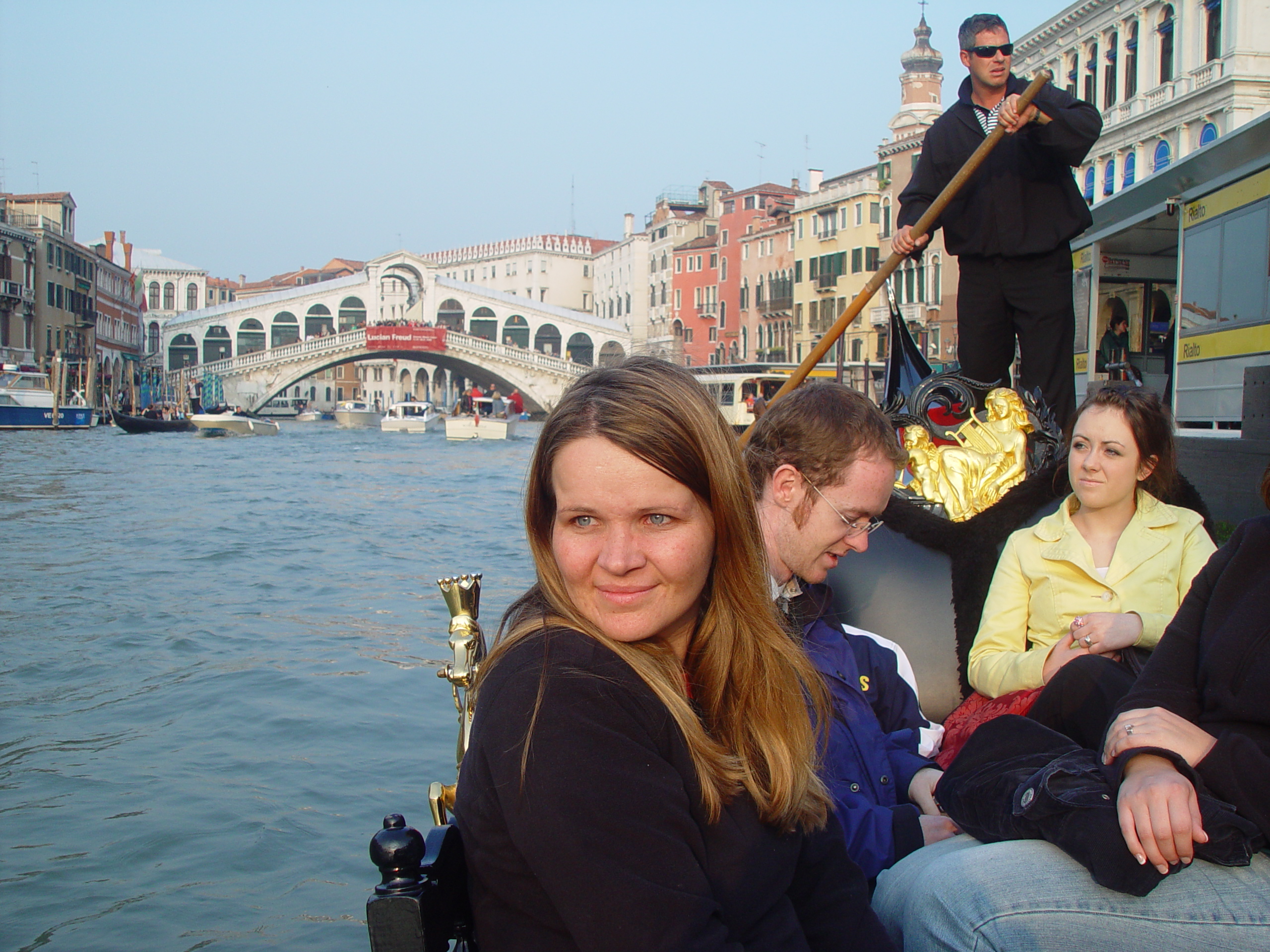 Europe Trip 2005 - Italy (Venice - Pigeons, St Mark's Basilica / Square / Clocktower, Gondola Ride, Gelato)