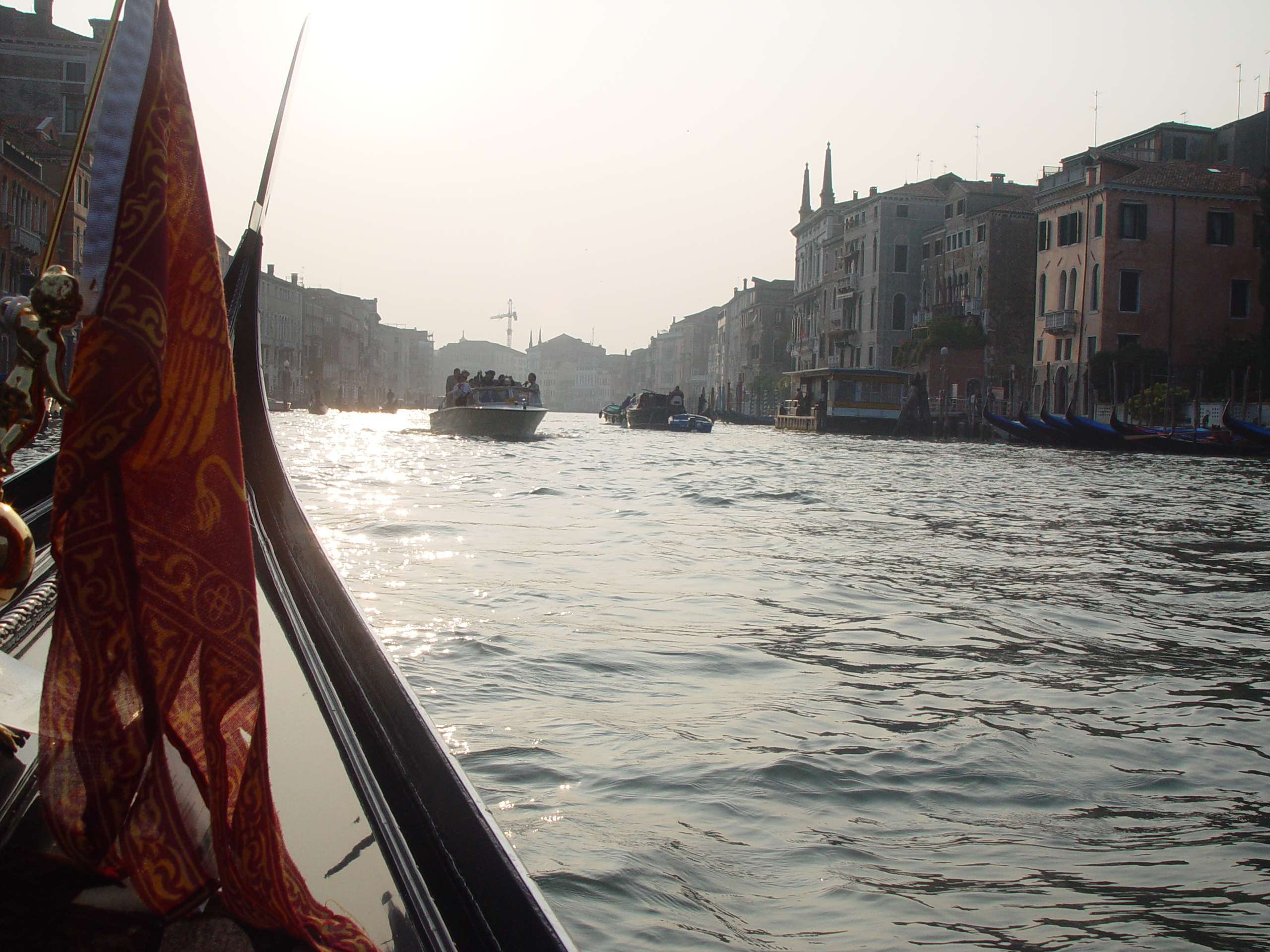 Europe Trip 2005 - Italy (Venice - Pigeons, St Mark's Basilica / Square / Clocktower, Gondola Ride, Gelato)