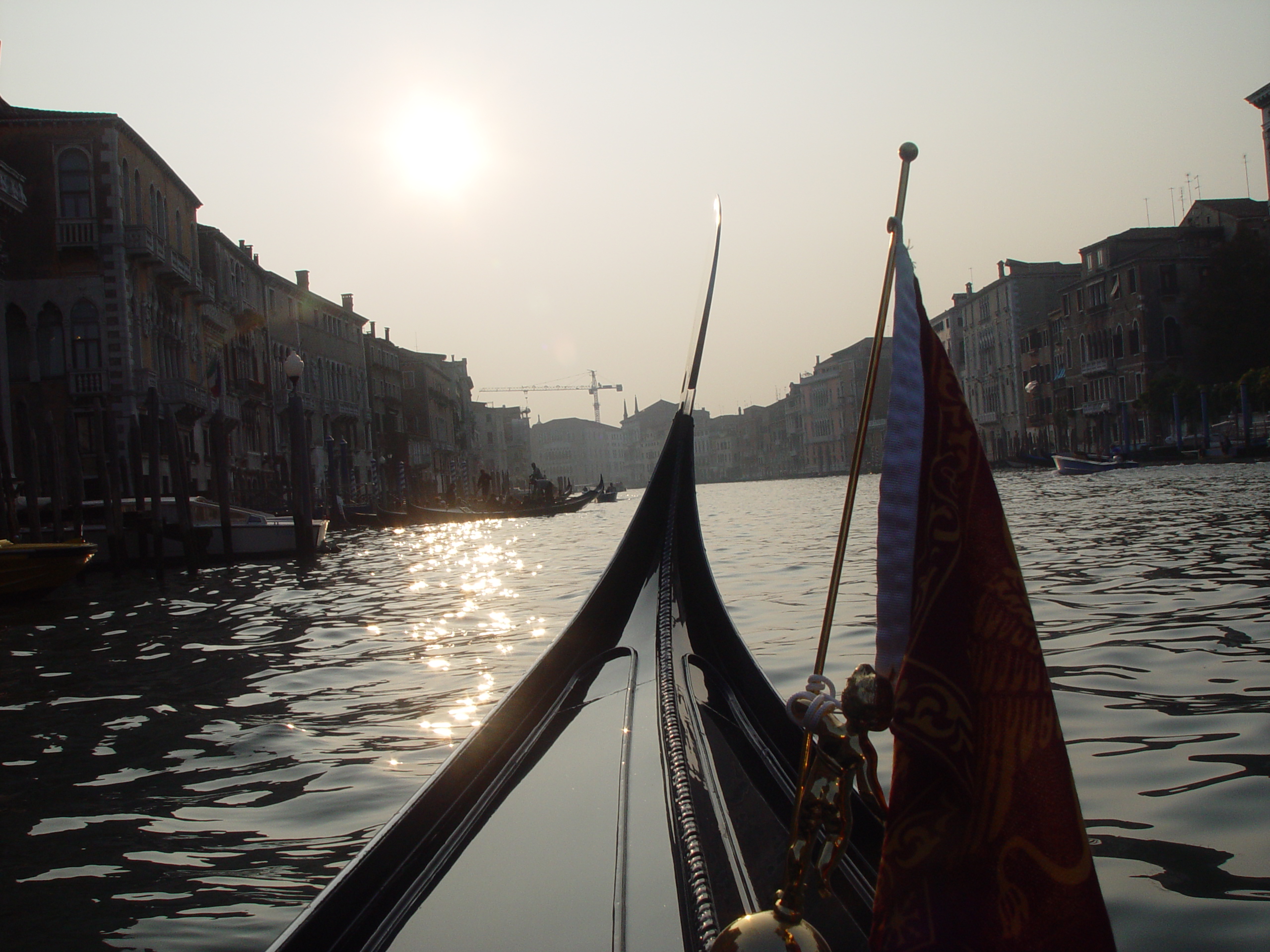 Europe Trip 2005 - Italy (Venice - Pigeons, St Mark's Basilica / Square / Clocktower, Gondola Ride, Gelato)