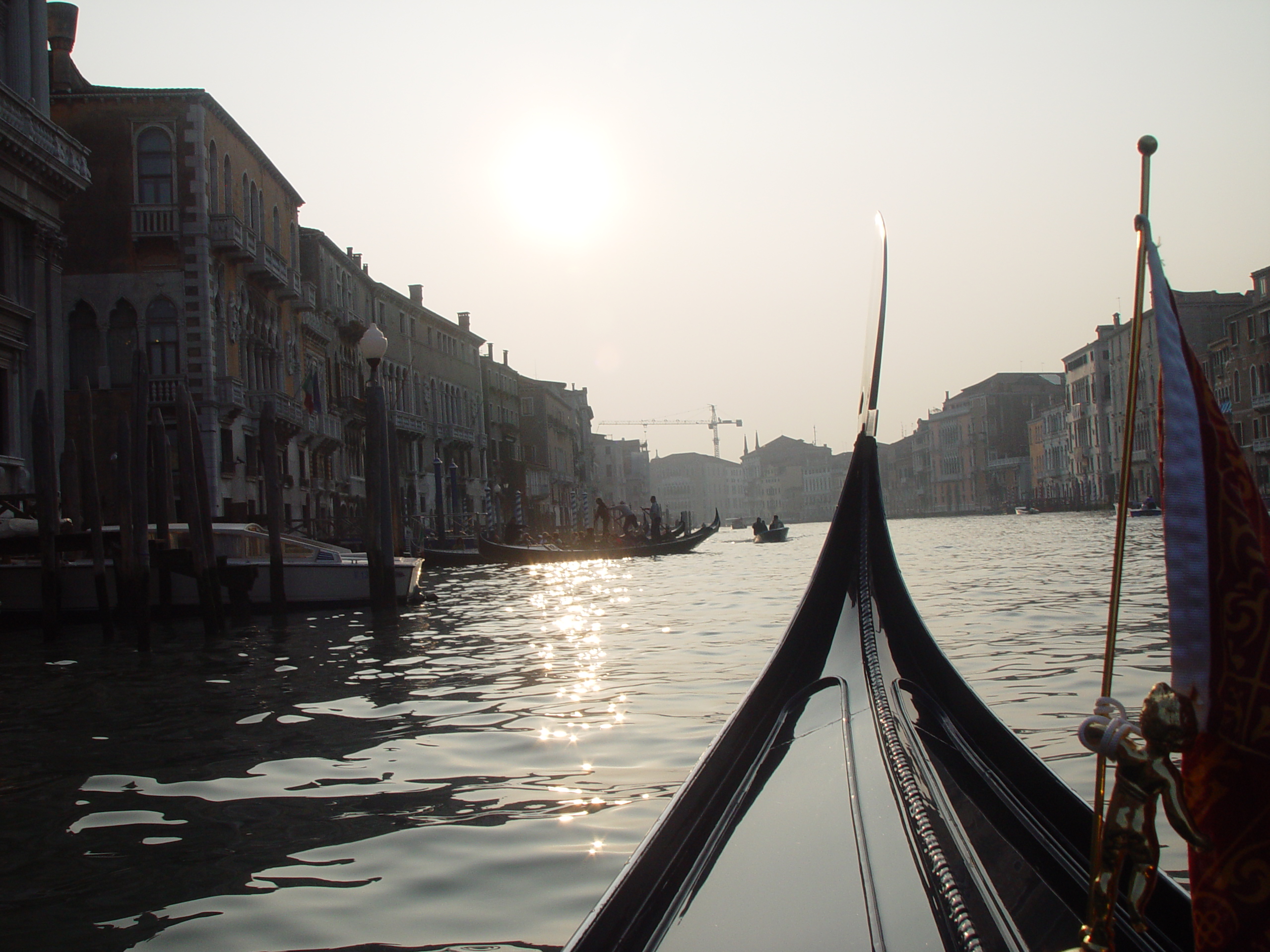 Europe Trip 2005 - Italy (Venice - Pigeons, St Mark's Basilica / Square / Clocktower, Gondola Ride, Gelato)