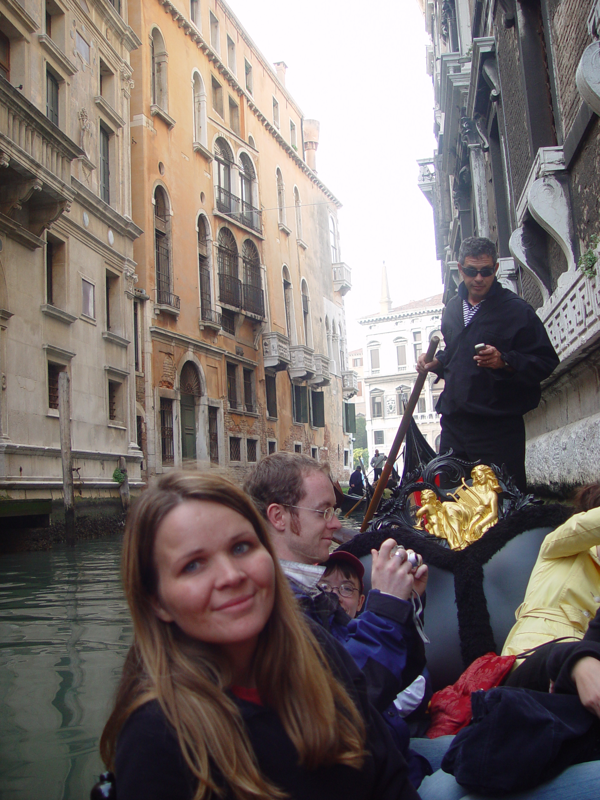 Europe Trip 2005 - Italy (Venice - Pigeons, St Mark's Basilica / Square / Clocktower, Gondola Ride, Gelato)