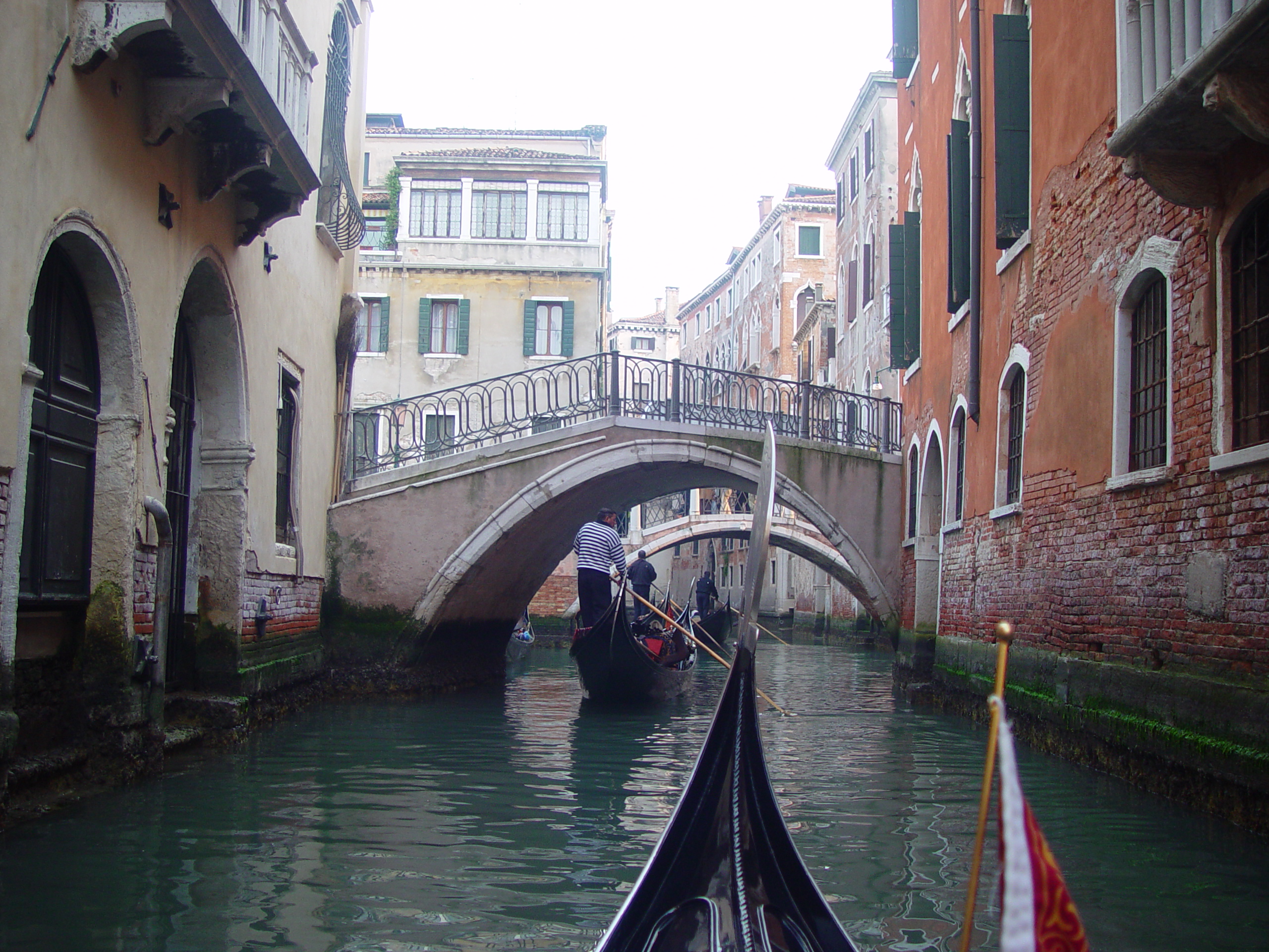 Europe Trip 2005 - Italy (Venice - Pigeons, St Mark's Basilica / Square / Clocktower, Gondola Ride, Gelato)
