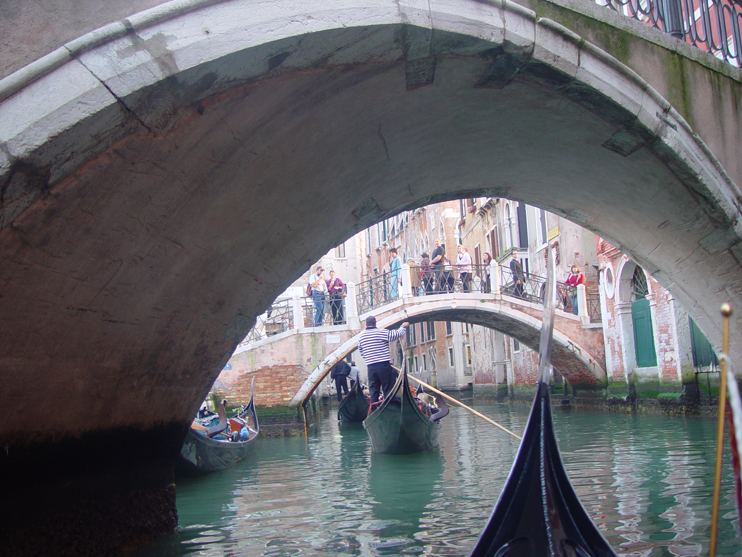 Europe Trip 2005 - Italy (Venice - Pigeons, St Mark's Basilica / Square / Clocktower, Gondola Ride, Gelato)