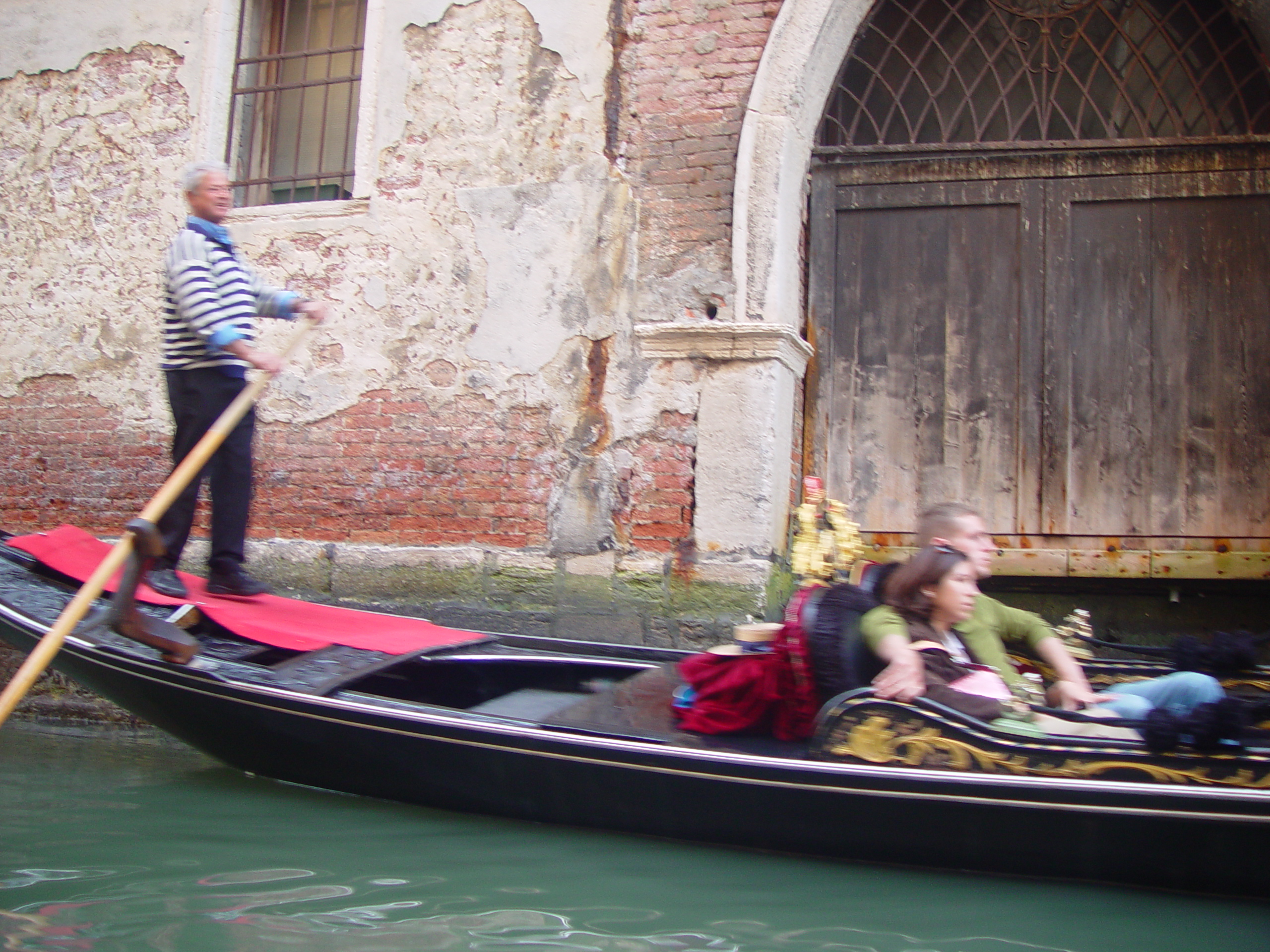 Europe Trip 2005 - Italy (Venice - Pigeons, St Mark's Basilica / Square / Clocktower, Gondola Ride, Gelato)