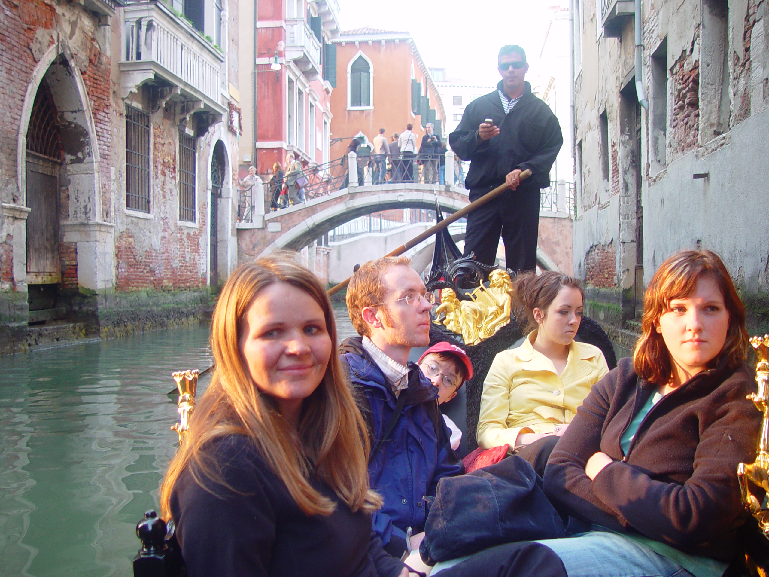 Europe Trip 2005 - Italy (Venice - Pigeons, St Mark's Basilica / Square / Clocktower, Gondola Ride, Gelato)