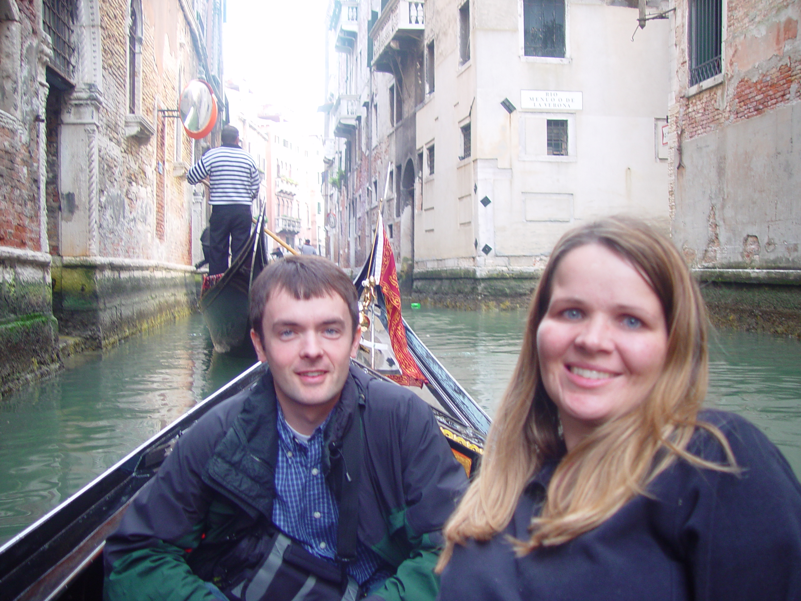 Europe Trip 2005 - Italy (Venice - Pigeons, St Mark's Basilica / Square / Clocktower, Gondola Ride, Gelato)