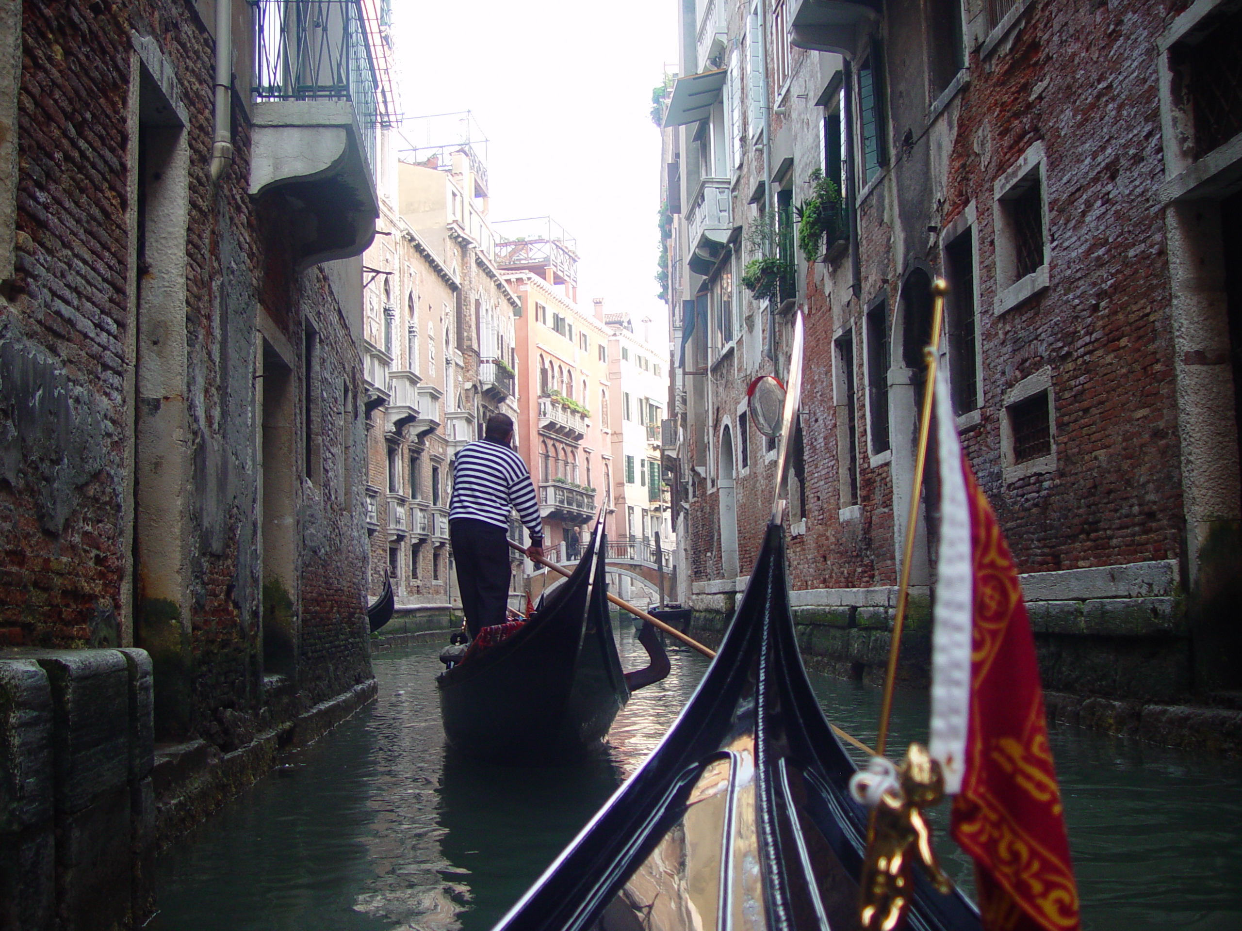 Europe Trip 2005 - Italy (Venice - Pigeons, St Mark's Basilica / Square / Clocktower, Gondola Ride, Gelato)