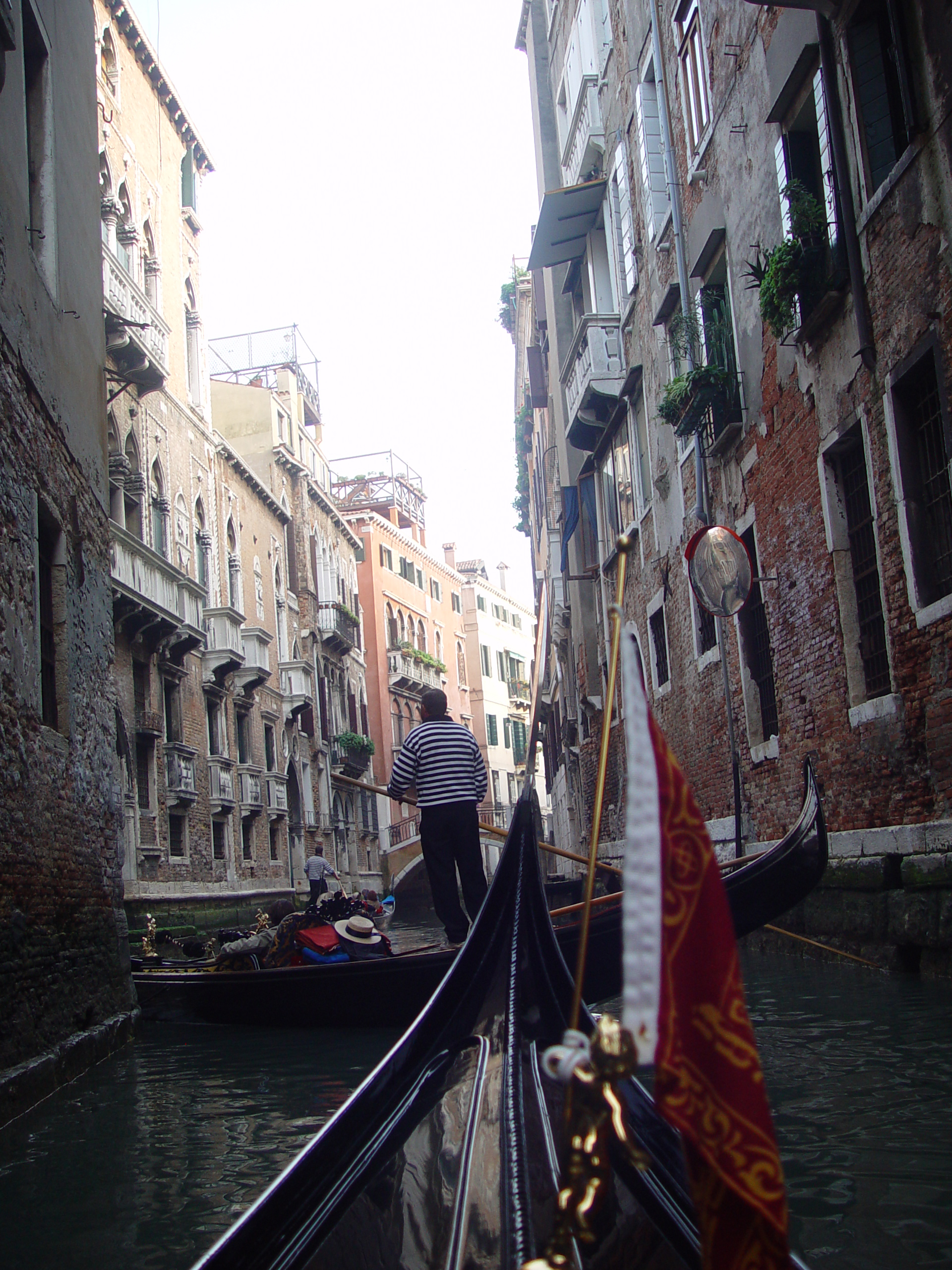 Europe Trip 2005 - Italy (Venice - Pigeons, St Mark's Basilica / Square / Clocktower, Gondola Ride, Gelato)