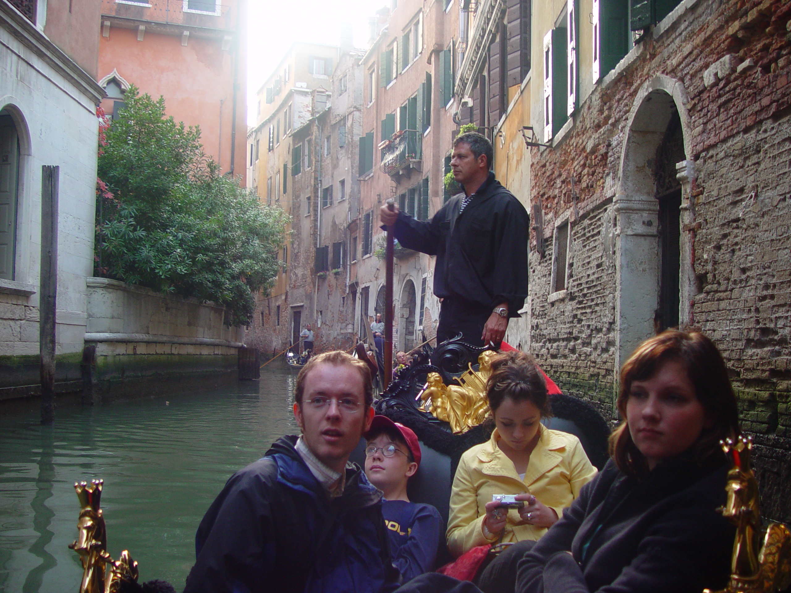Europe Trip 2005 - Italy (Venice - Pigeons, St Mark's Basilica / Square / Clocktower, Gondola Ride, Gelato)