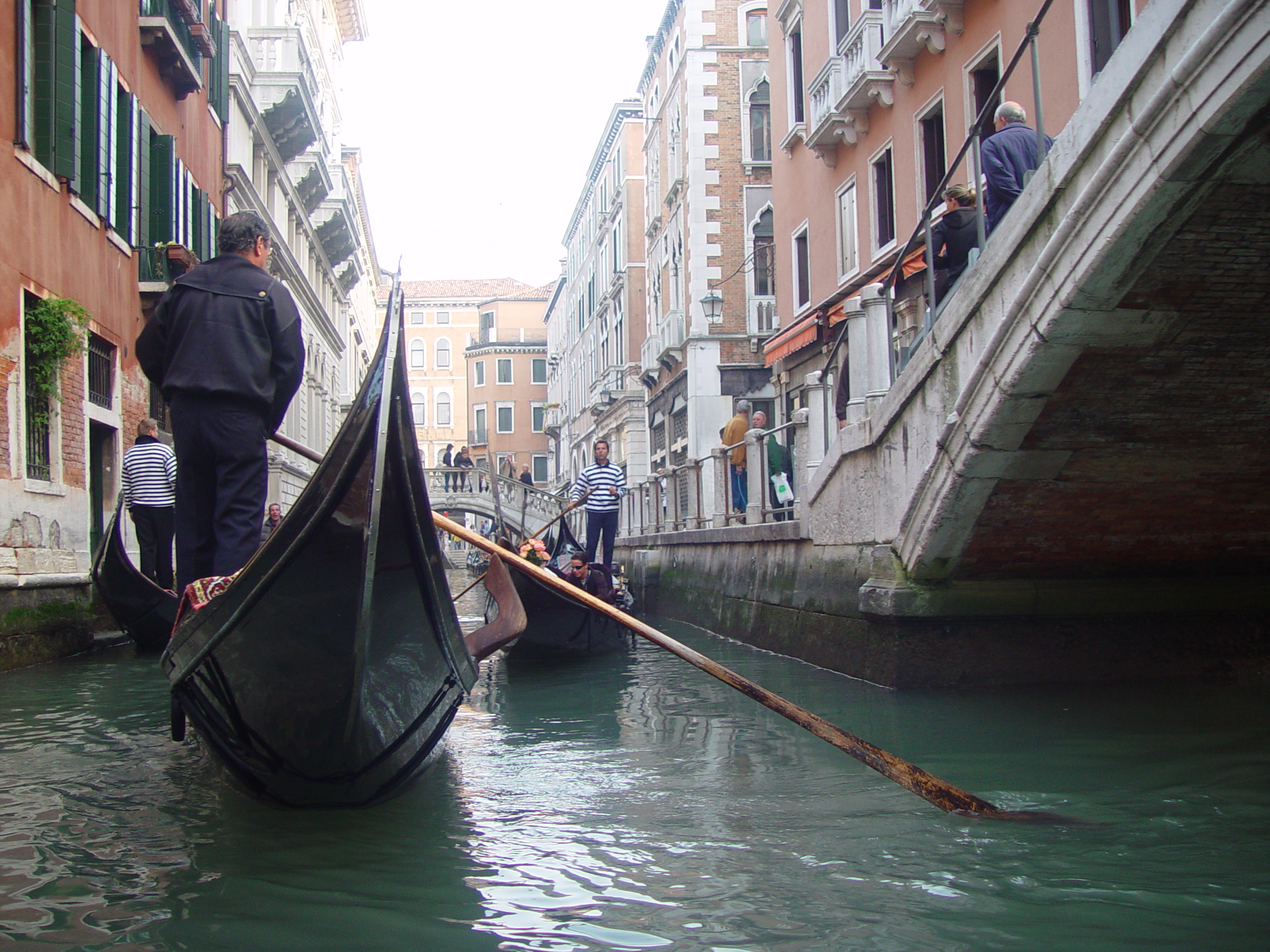 Europe Trip 2005 - Italy (Venice - Pigeons, St Mark's Basilica / Square / Clocktower, Gondola Ride, Gelato)