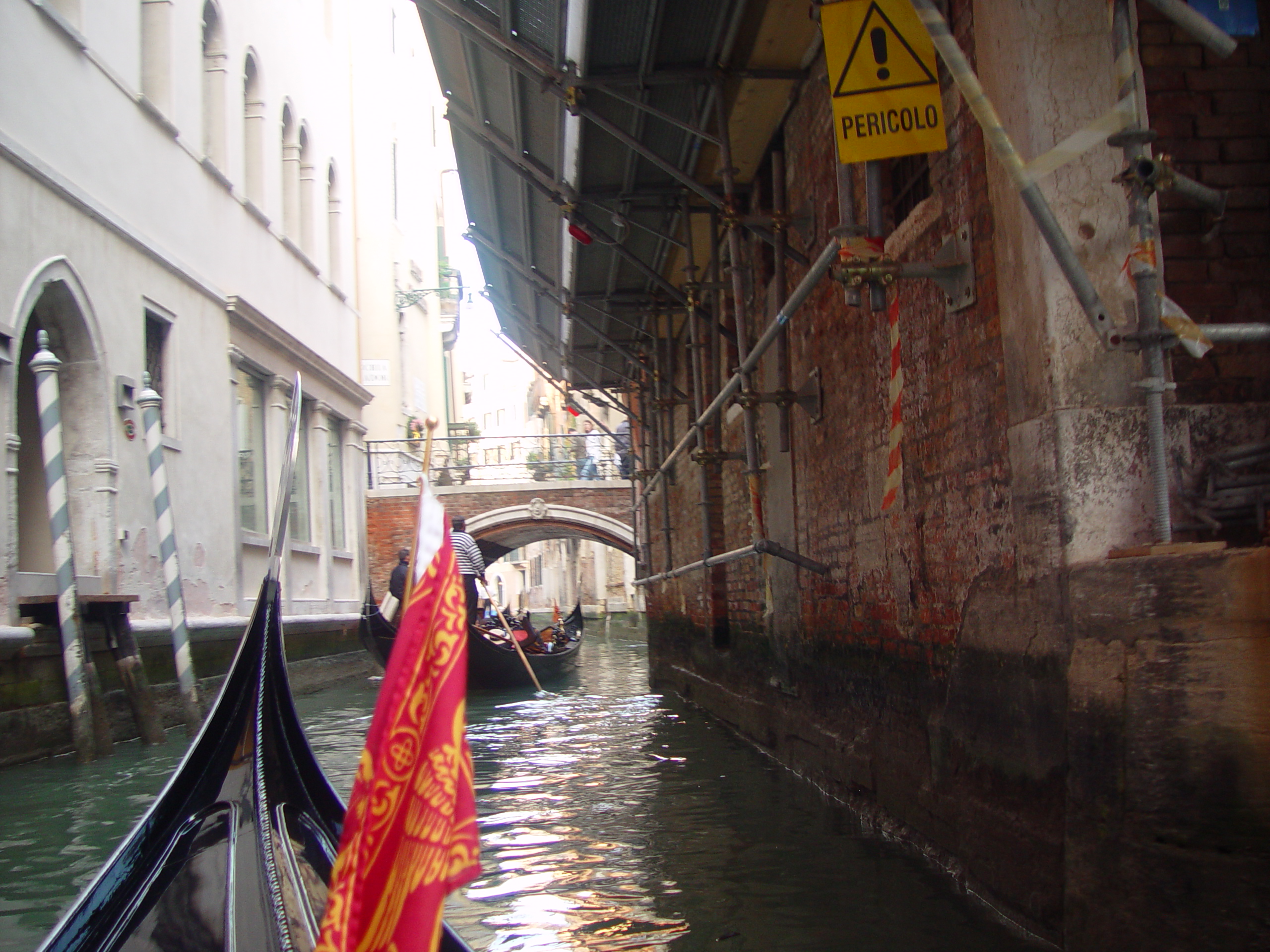 Europe Trip 2005 - Italy (Venice - Pigeons, St Mark's Basilica / Square / Clocktower, Gondola Ride, Gelato)