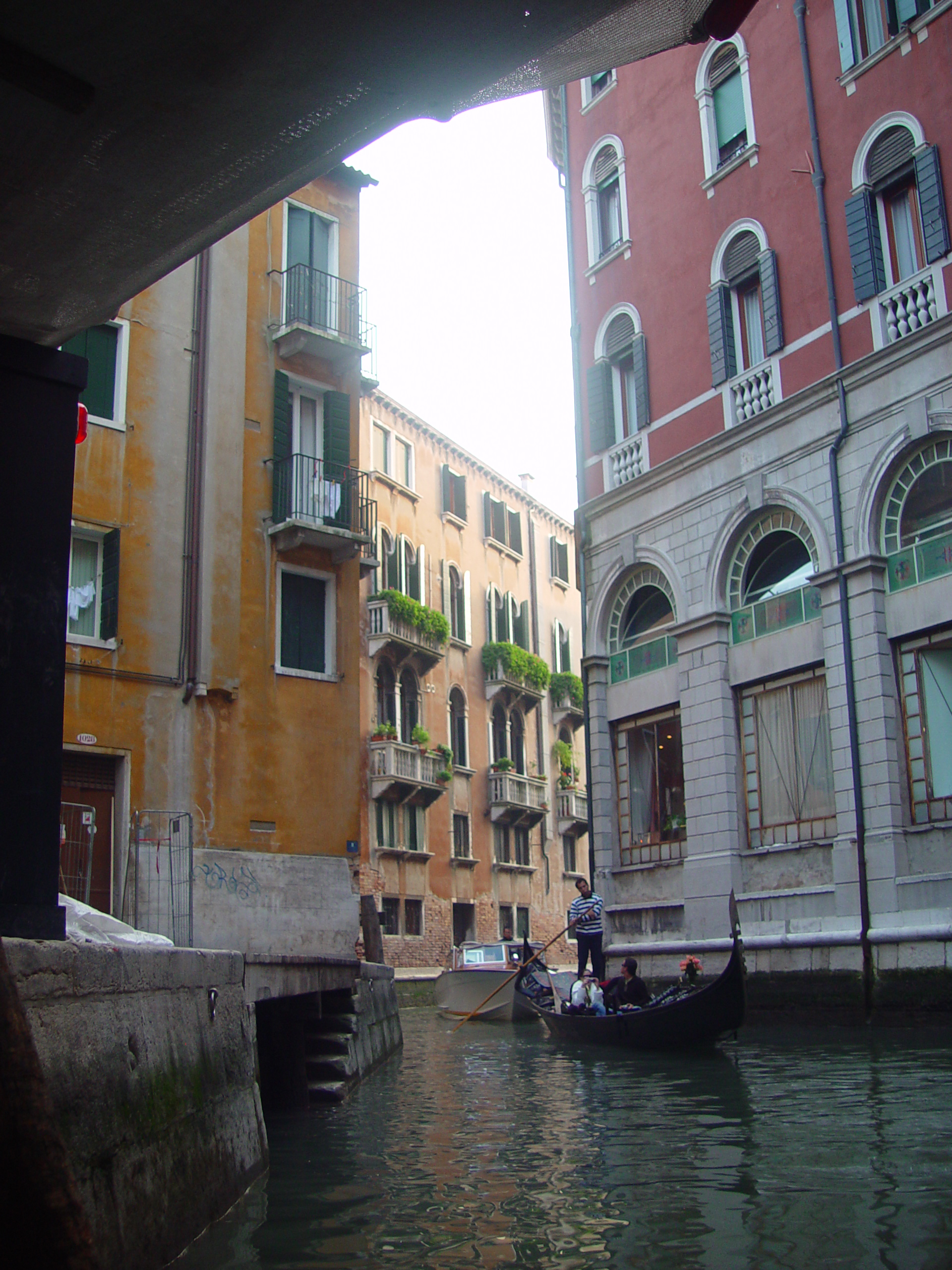 Europe Trip 2005 - Italy (Venice - Pigeons, St Mark's Basilica / Square / Clocktower, Gondola Ride, Gelato)