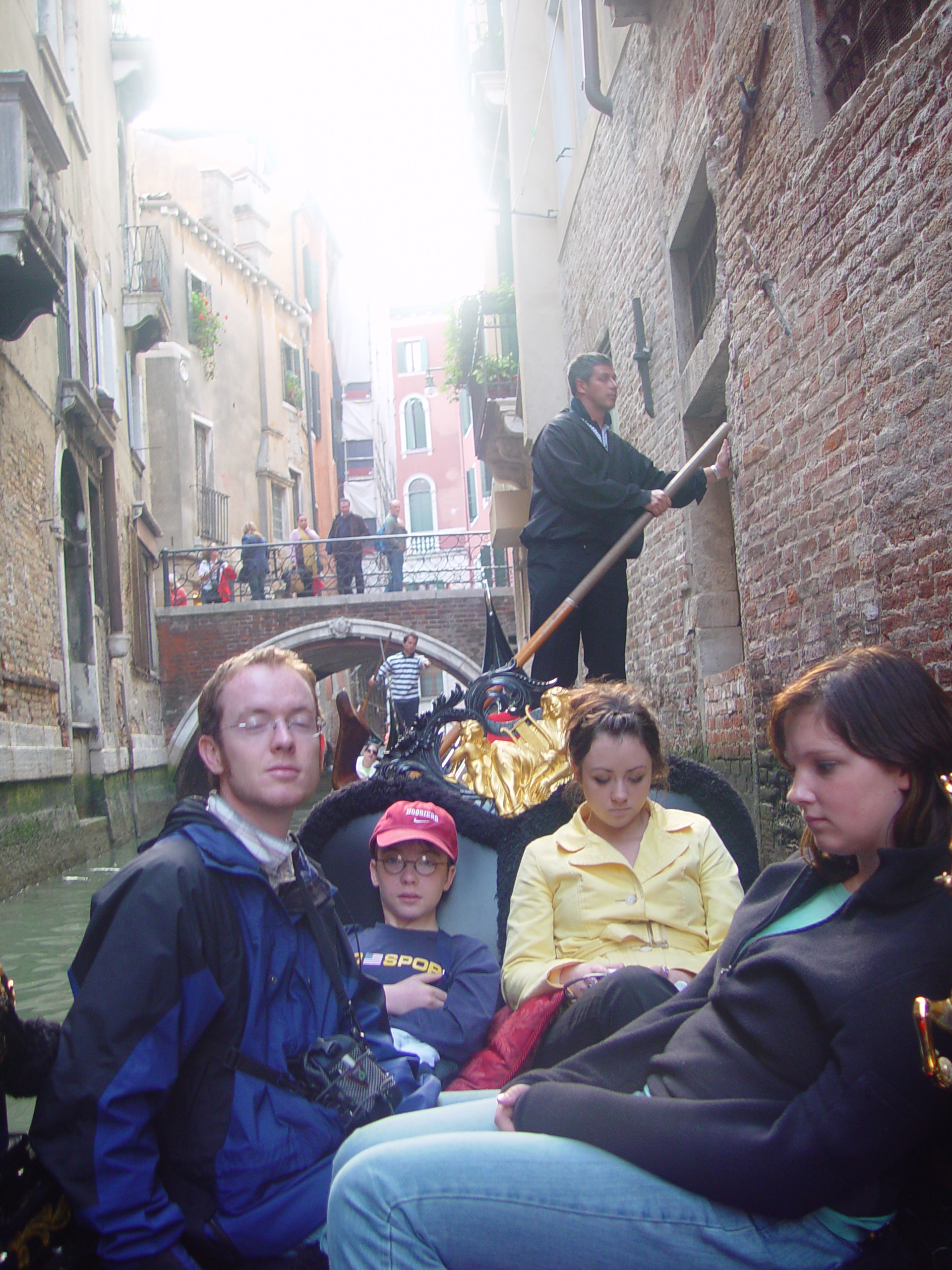 Europe Trip 2005 - Italy (Venice - Pigeons, St Mark's Basilica / Square / Clocktower, Gondola Ride, Gelato)