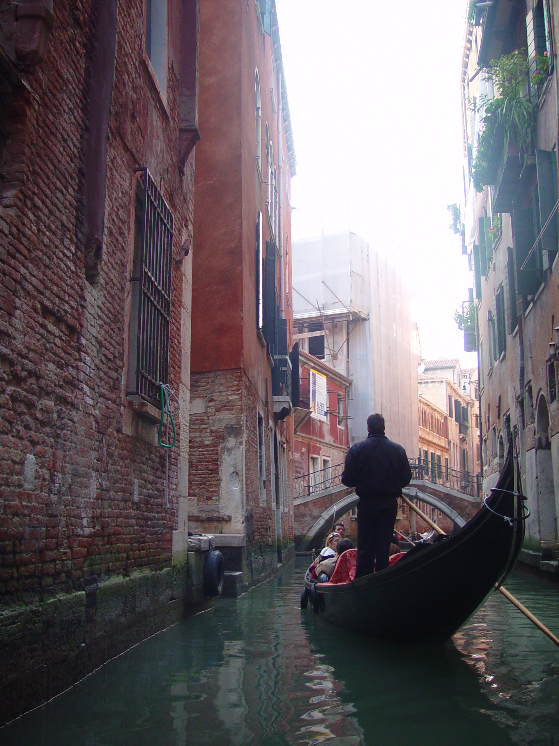 Europe Trip 2005 - Italy (Venice - Pigeons, St Mark's Basilica / Square / Clocktower, Gondola Ride, Gelato)