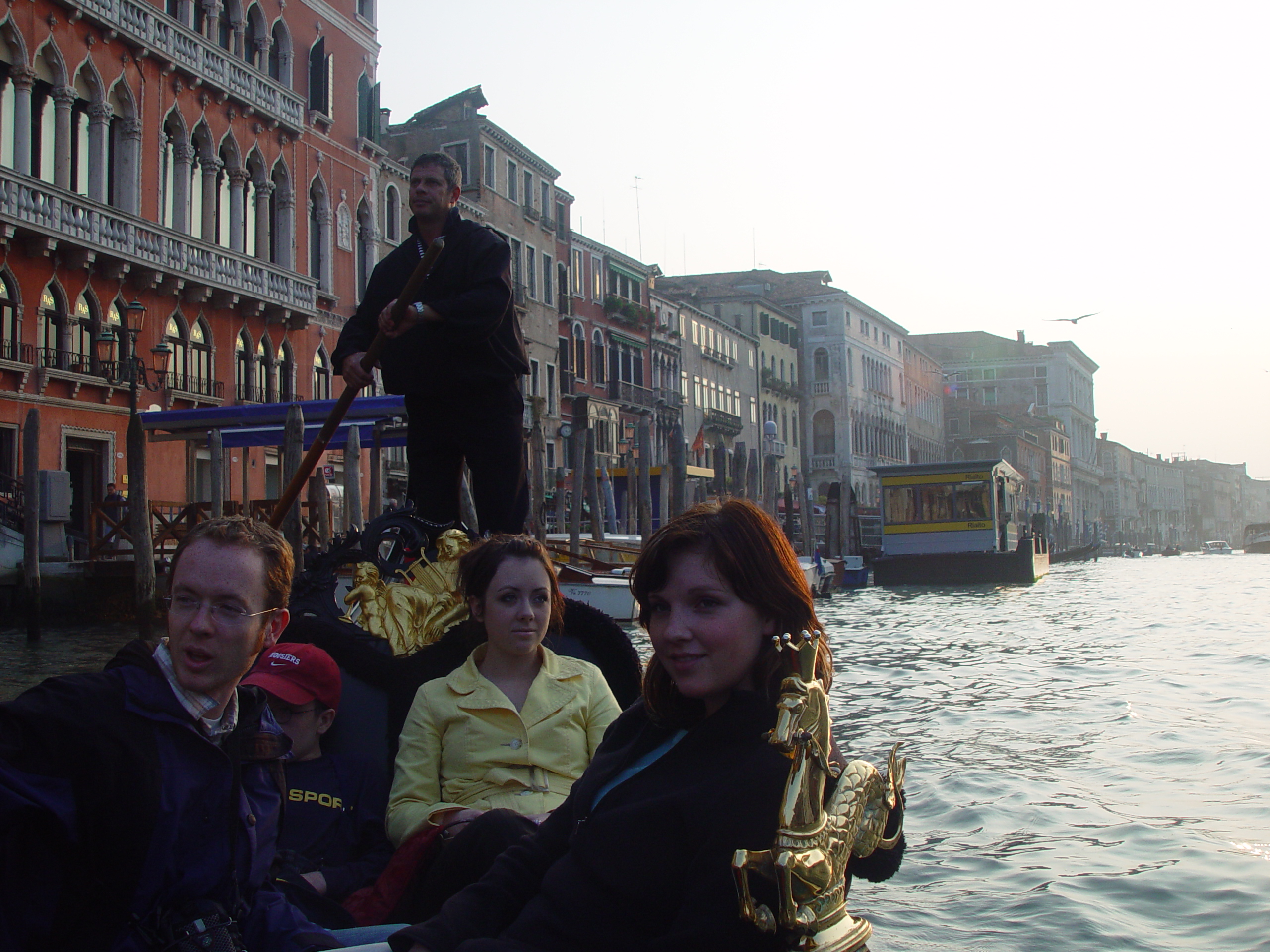 Europe Trip 2005 - Italy (Venice - Pigeons, St Mark's Basilica / Square / Clocktower, Gondola Ride, Gelato)