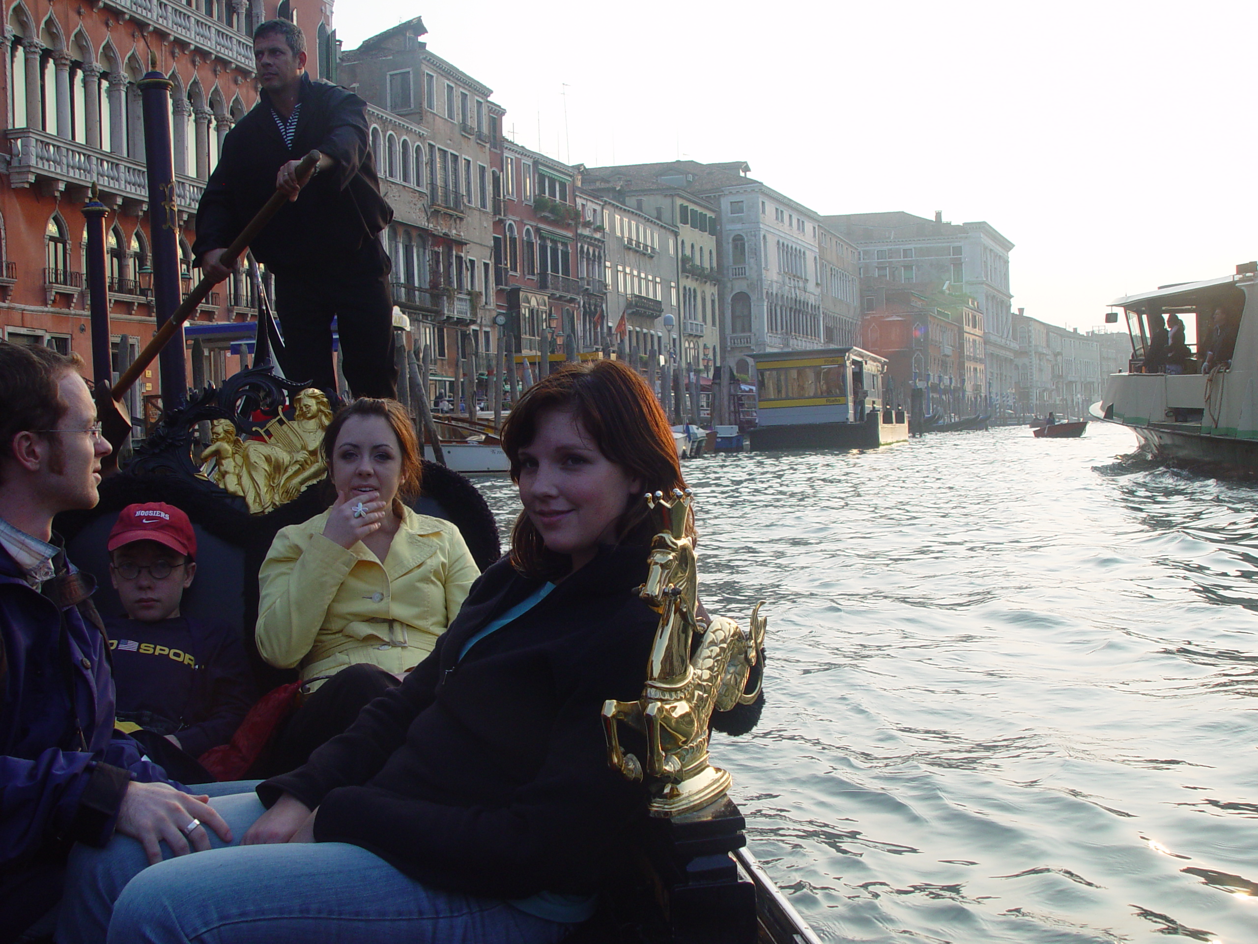 Europe Trip 2005 - Italy (Venice - Pigeons, St Mark's Basilica / Square / Clocktower, Gondola Ride, Gelato)