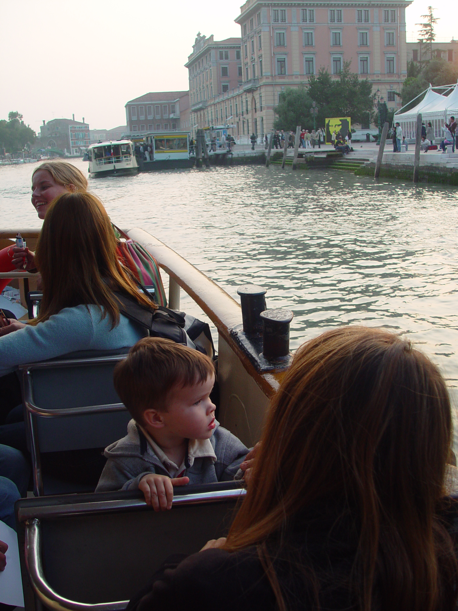 Europe Trip 2005 - Italy (Venice - Pigeons, St Mark's Basilica / Square / Clocktower, Gondola Ride, Gelato)