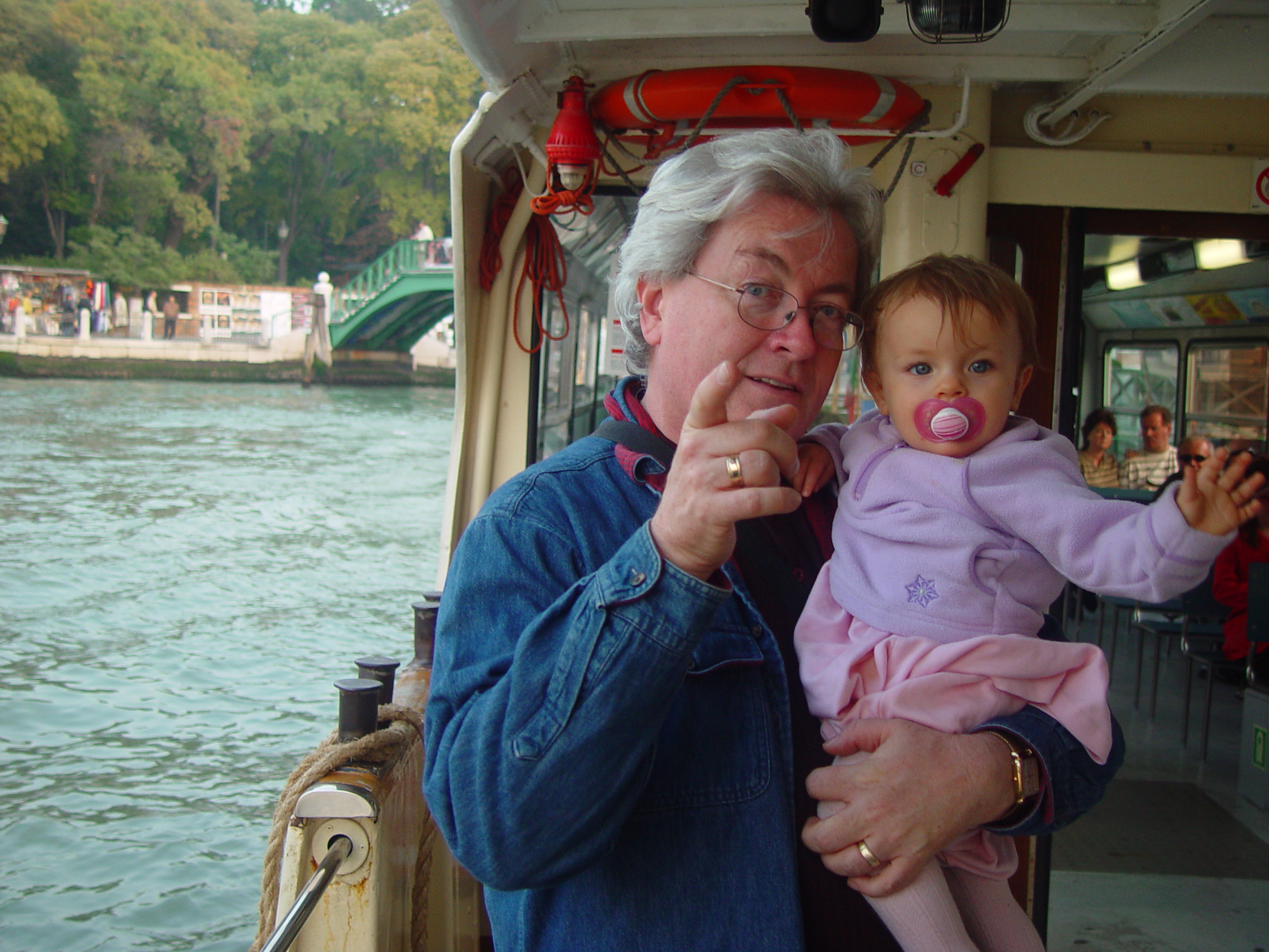 Europe Trip 2005 - Italy (Venice - Pigeons, St Mark's Basilica / Square / Clocktower, Gondola Ride, Gelato)