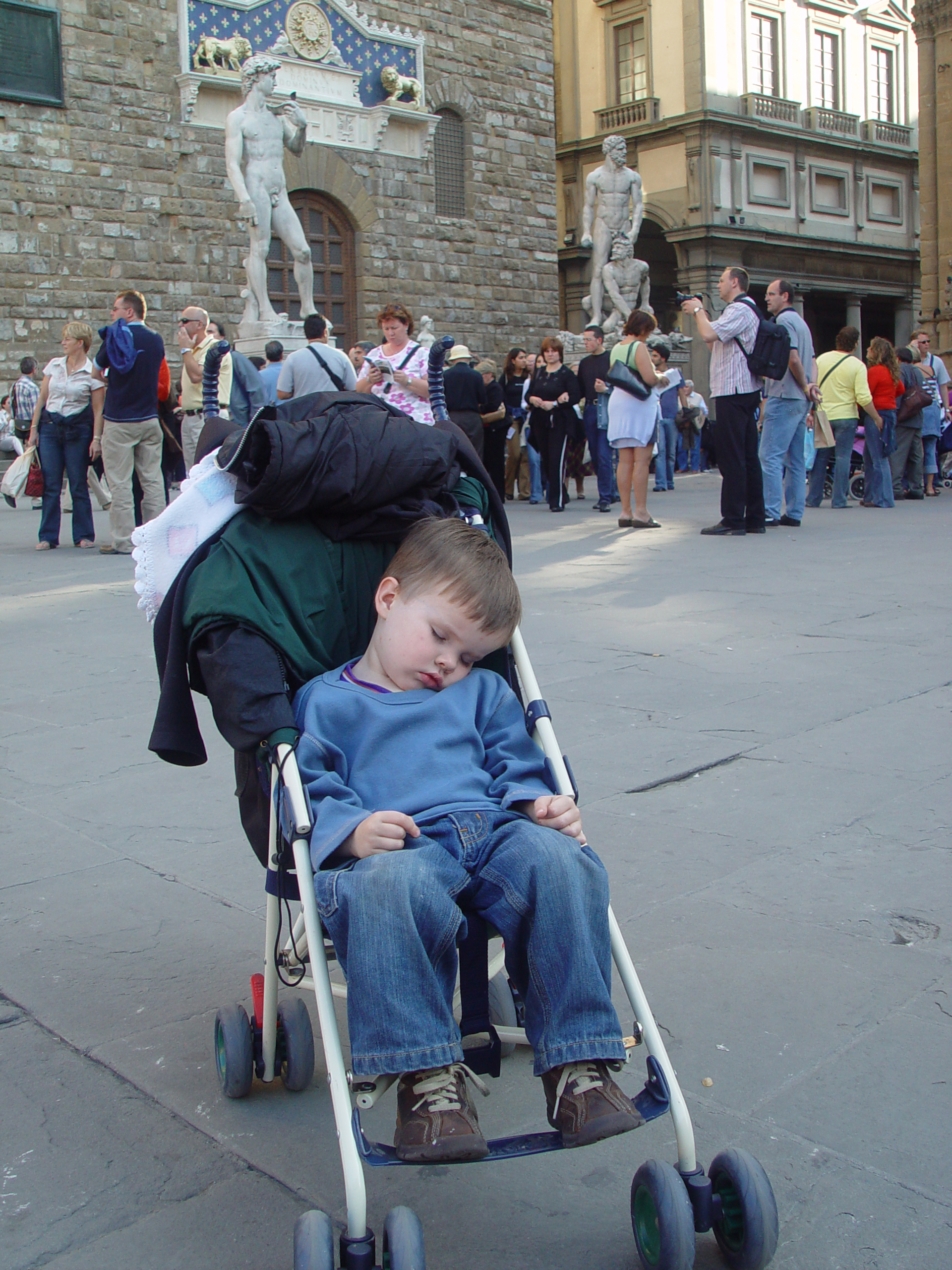 Europe Trip 2005 - Italy (Florence - Michelangelo's David, Florence Duomo & Bell Tower, Gelato, Ponte Vecchio, Muskrats)