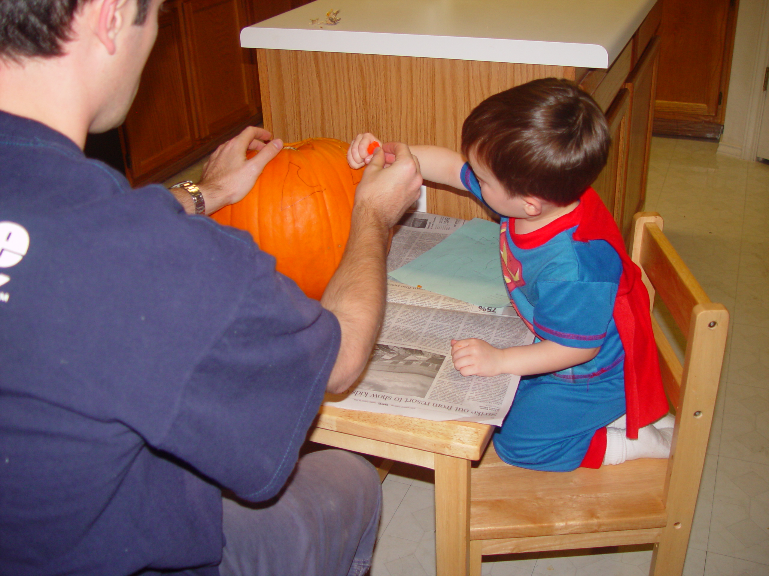 Halloween 2005 (Pumpkin Patch, Corn Maze, Carving Pumpkins, IBM. Halloween Party)