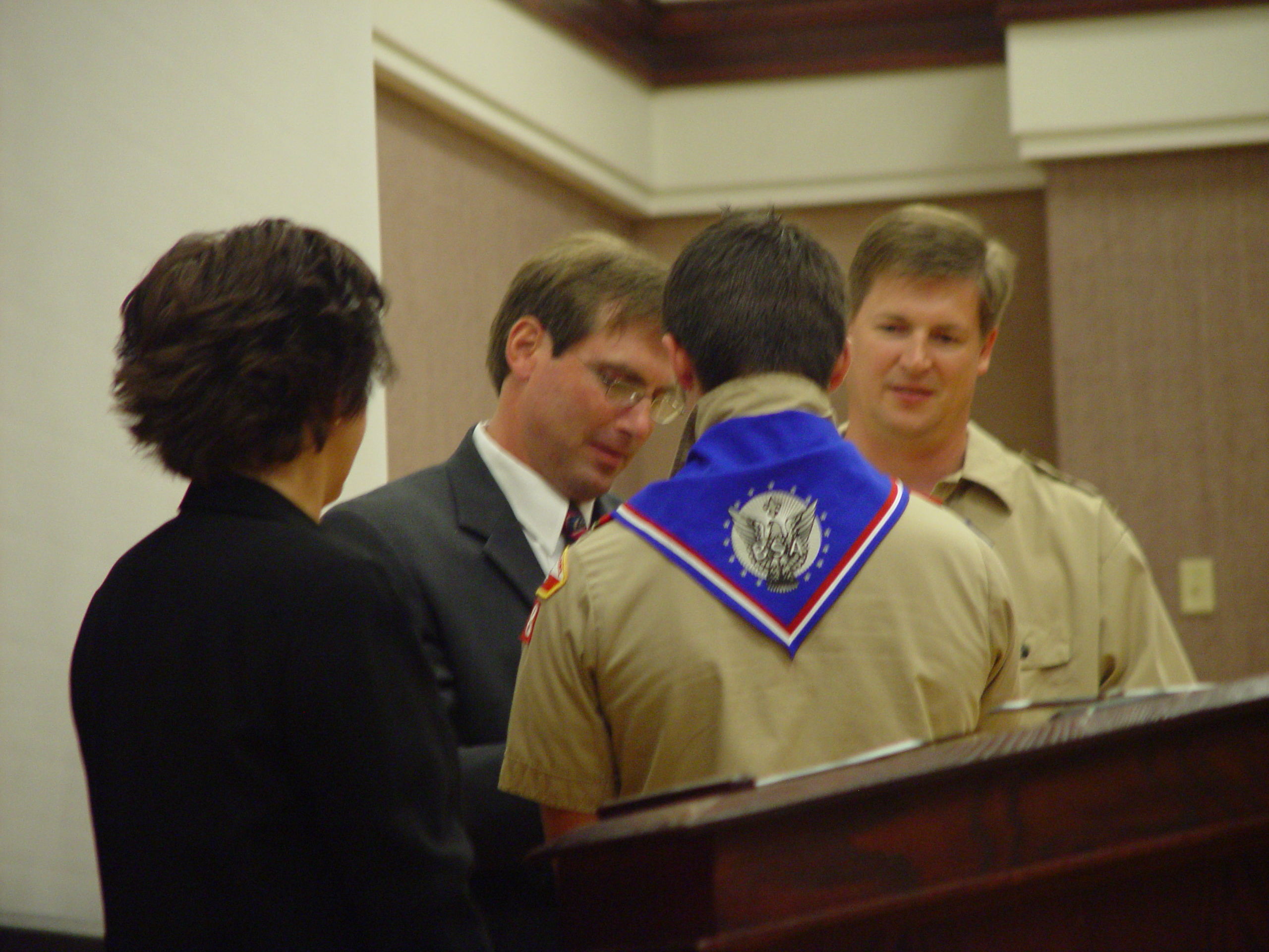 Scott Carlson's Eagle Court of Honor