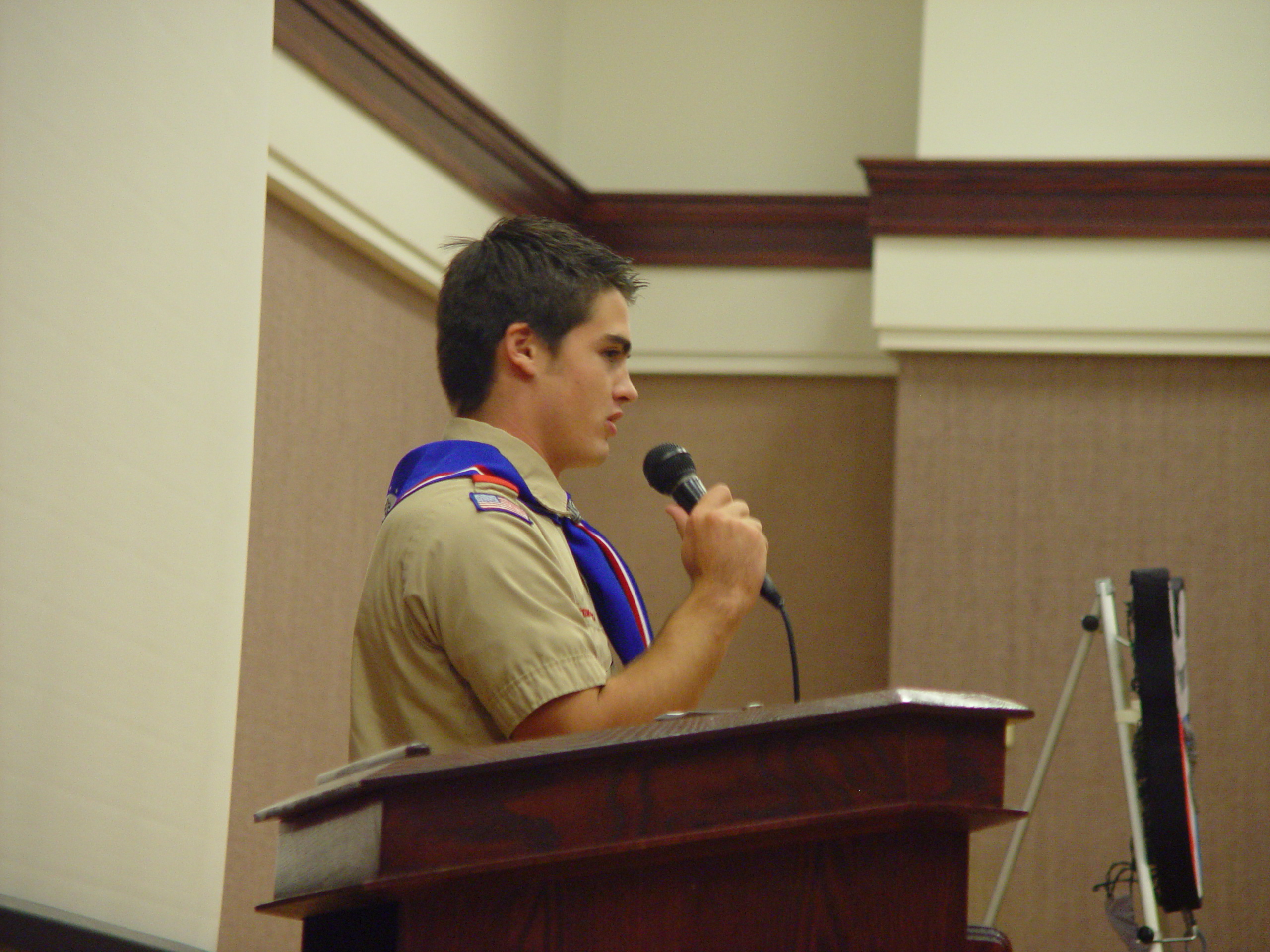 Scott Carlson's Eagle Court of Honor