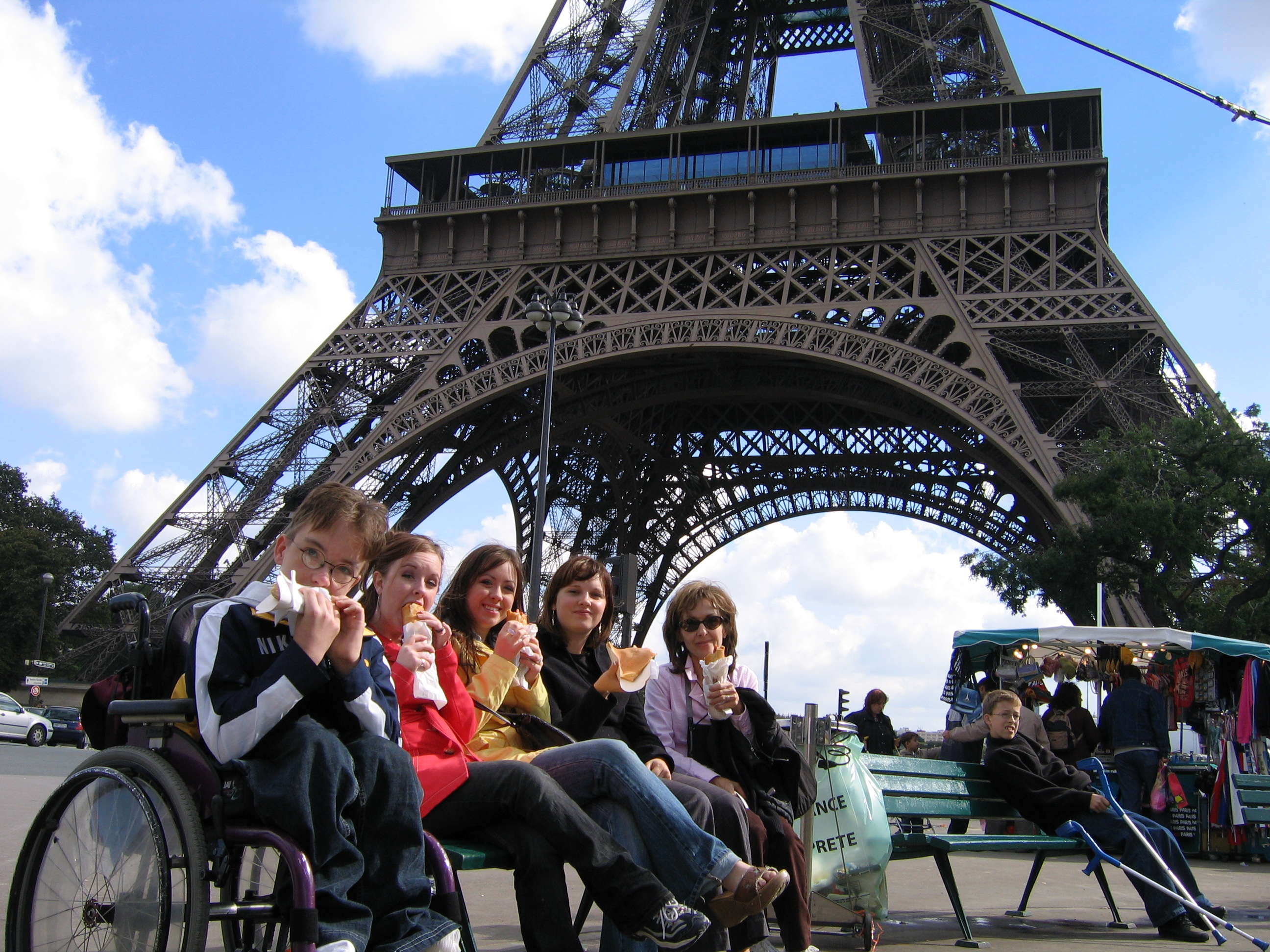 Europe Trip 2005 - France (Paris - The Eiffel Tower, Carousel, Crepes)