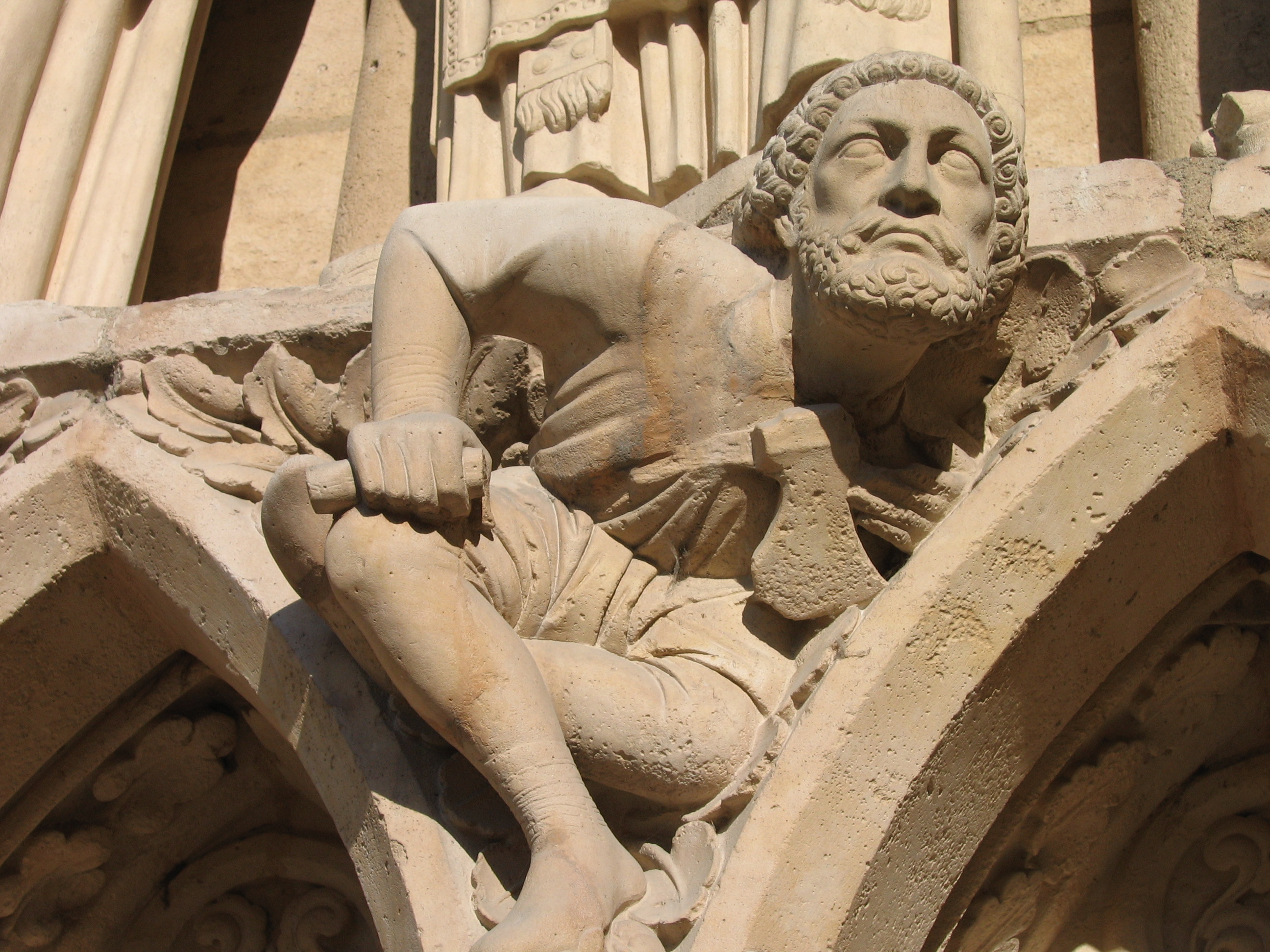 Europe Trip 2005 - France (Paris - Louvre Museum, Notre Dame de Paris, The Crazy Dancing Man)