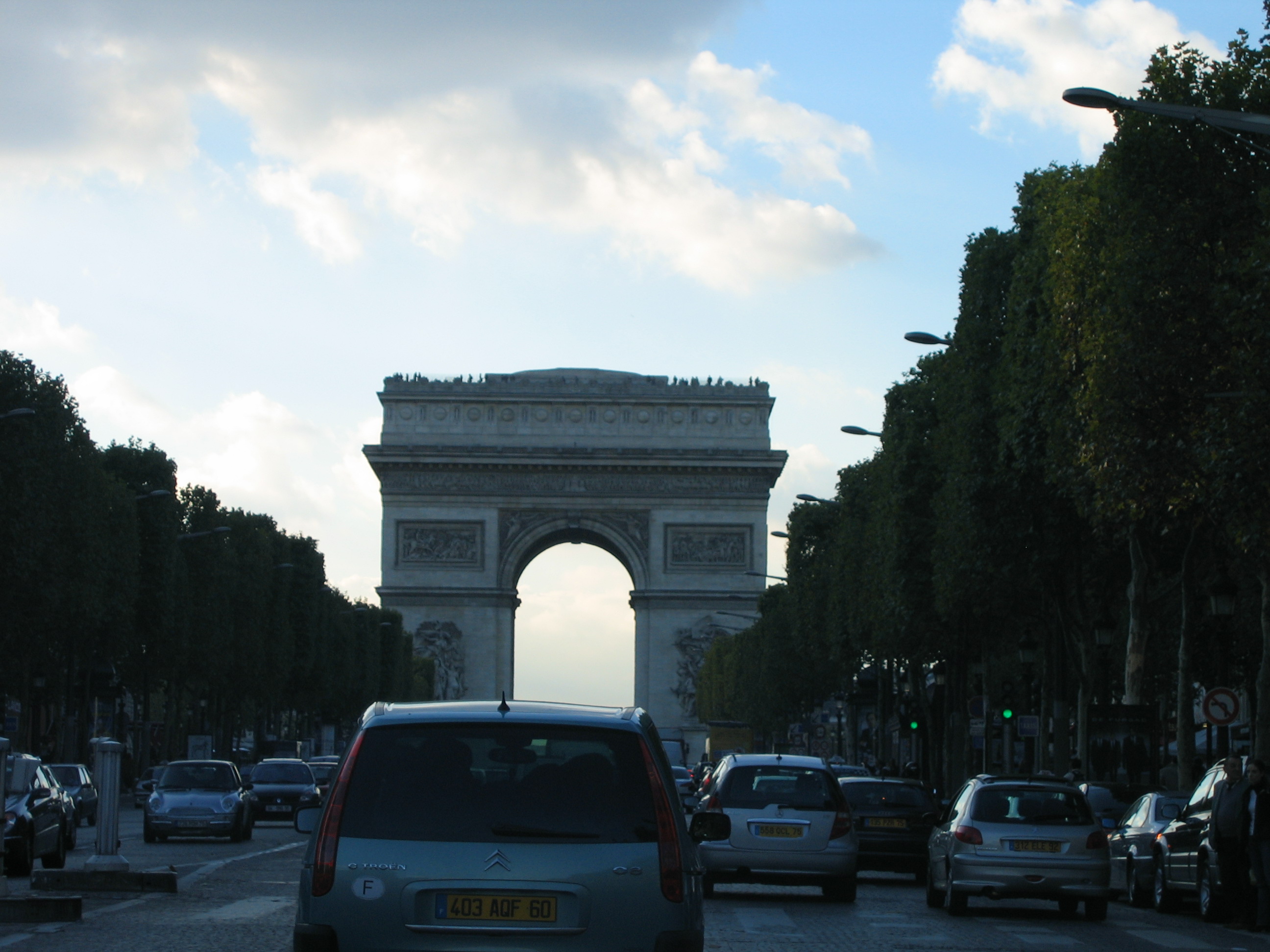 Europe Trip 2005 - France (Paris - Arc de Triomphe, Basilica of the Sacre Coeur, Indian Food)