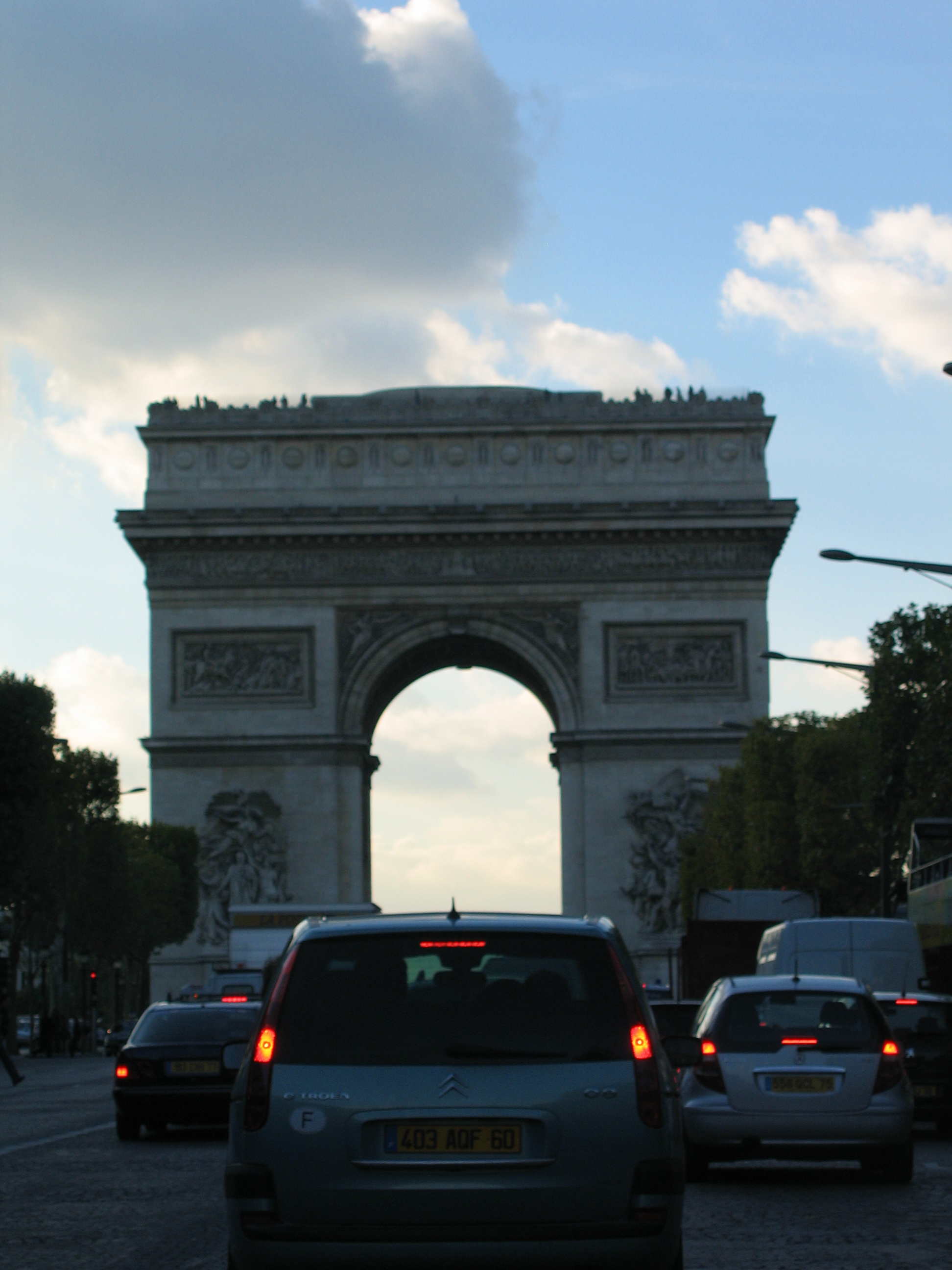 Europe Trip 2005 - France (Paris - Arc de Triomphe, Basilica of the Sacre Coeur, Indian Food)