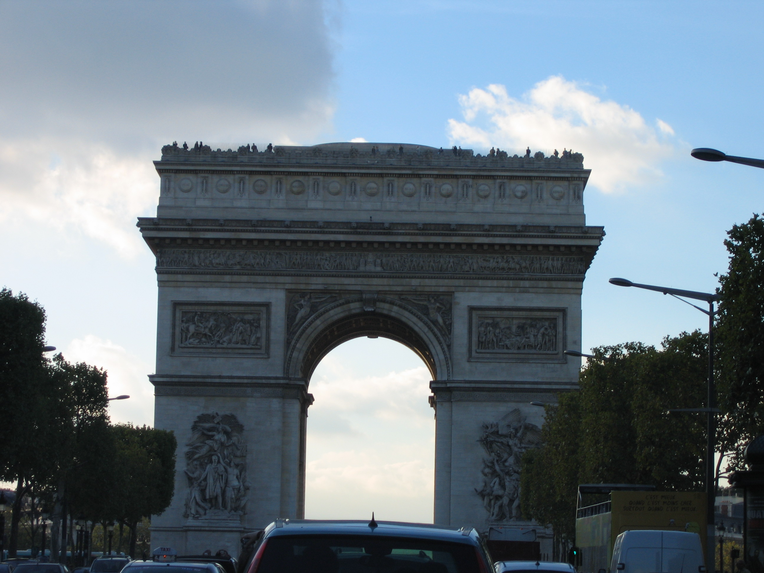 Europe Trip 2005 - France (Paris - Arc de Triomphe, Basilica of the Sacre Coeur, Indian Food)