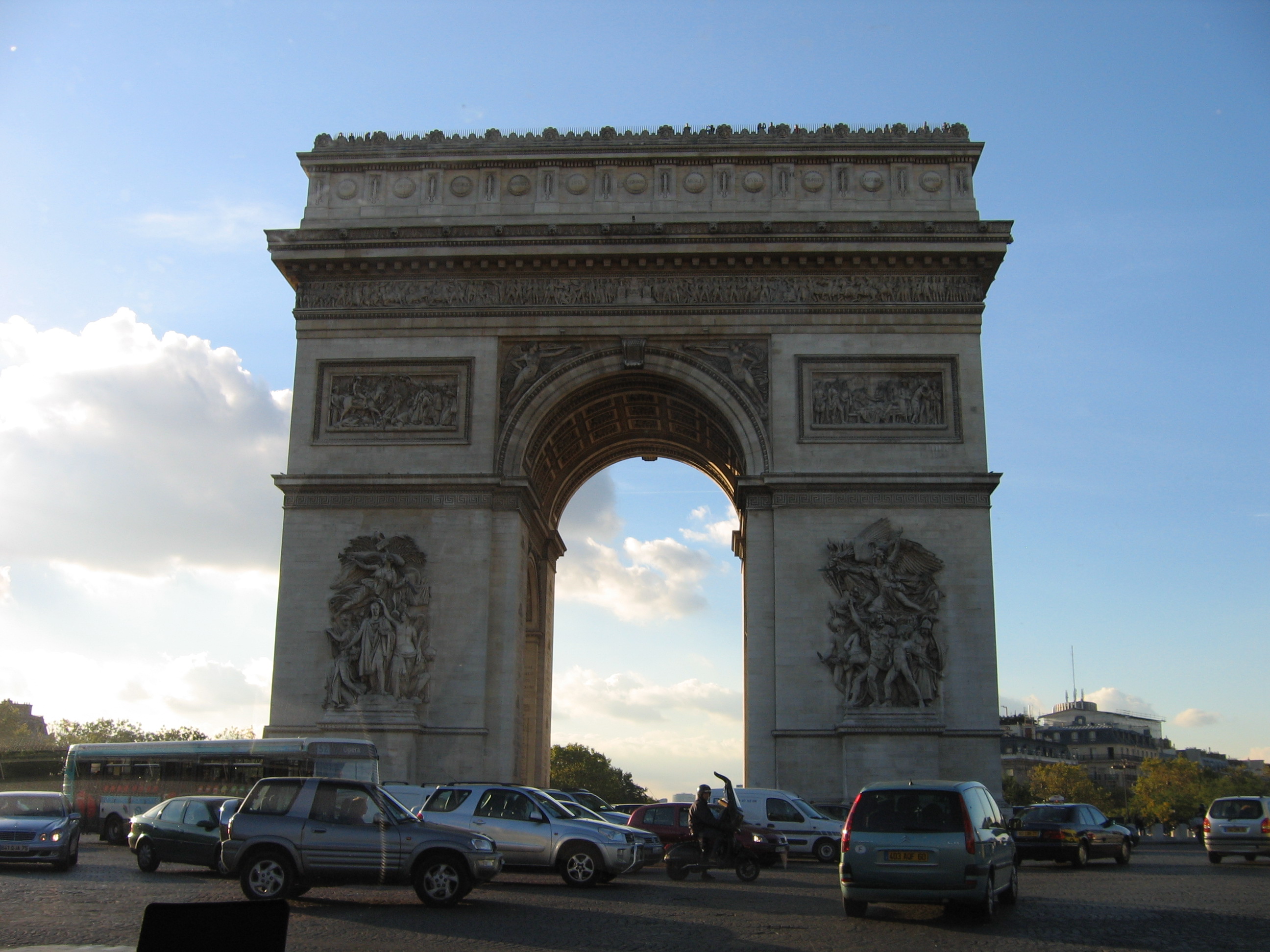 Europe Trip 2005 - France (Paris - Arc de Triomphe, Basilica of the Sacre Coeur, Indian Food)