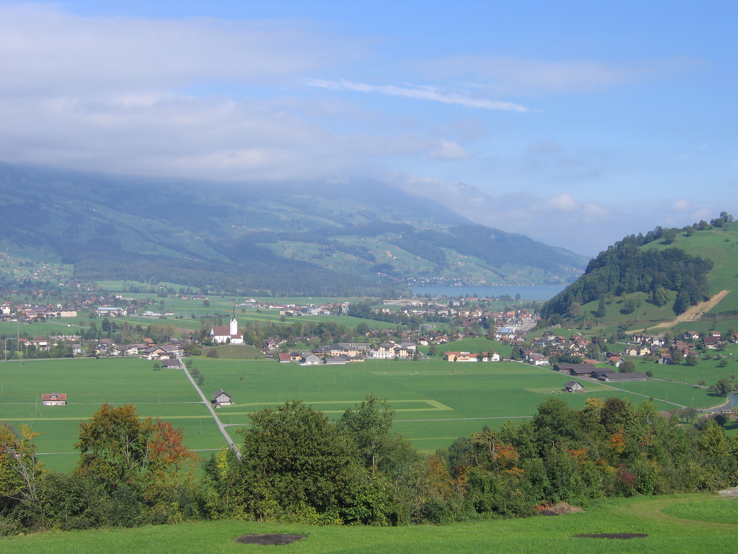 Europe Trip 2005 - Switzerland (Driving into the Alps)