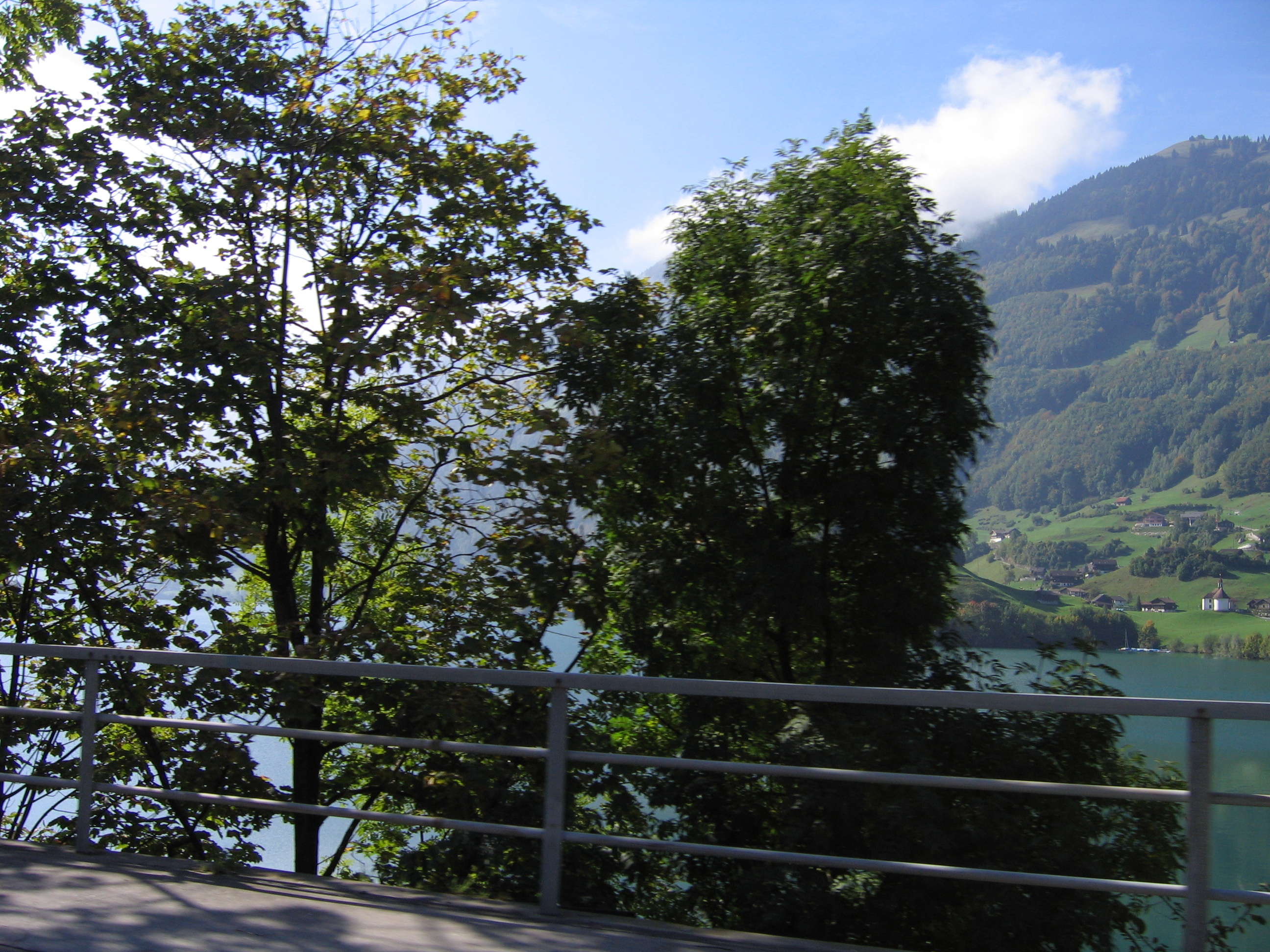 Europe Trip 2005 - Switzerland (Driving into the Alps)