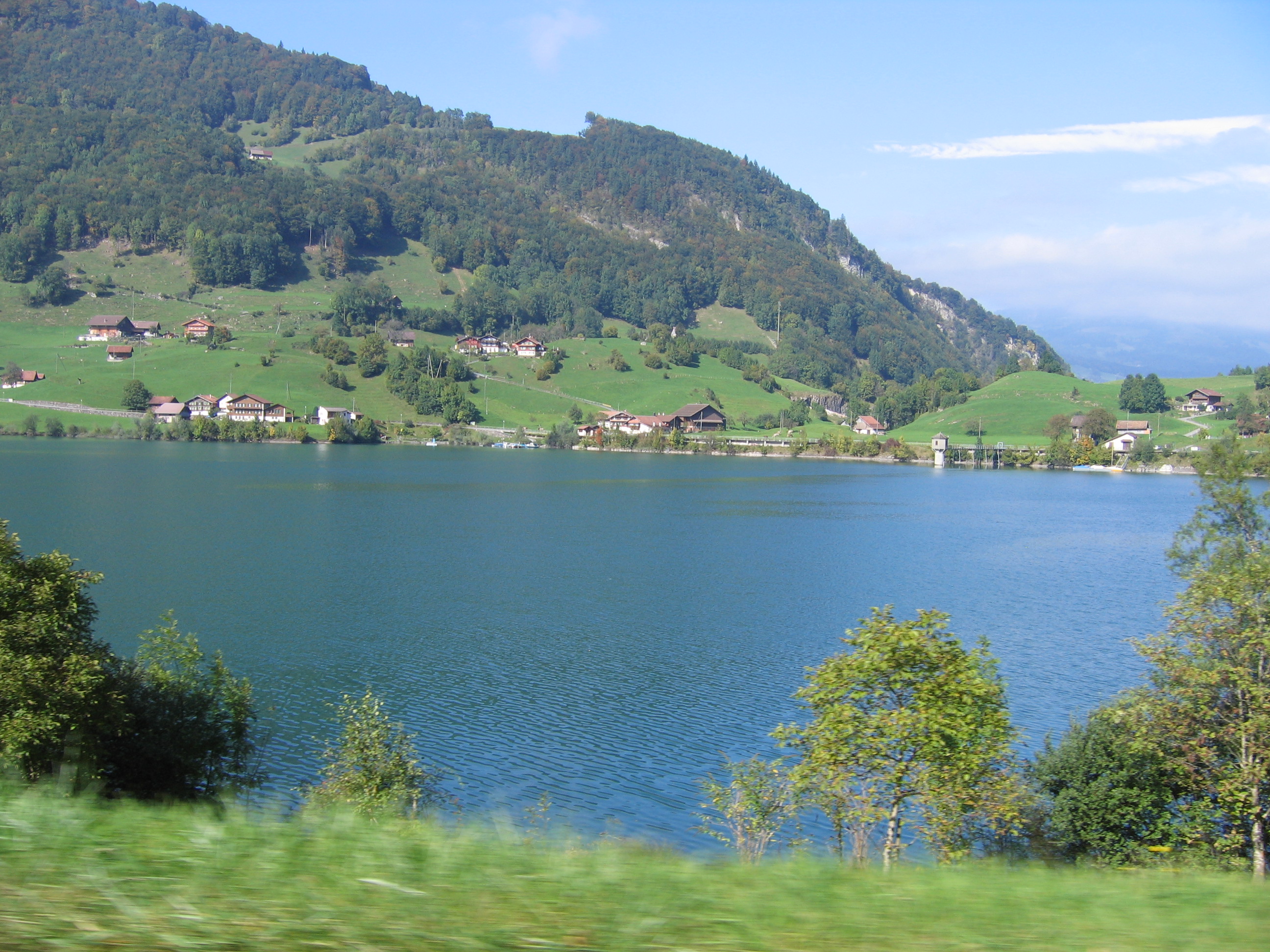 Europe Trip 2005 - Switzerland (Driving into the Alps)