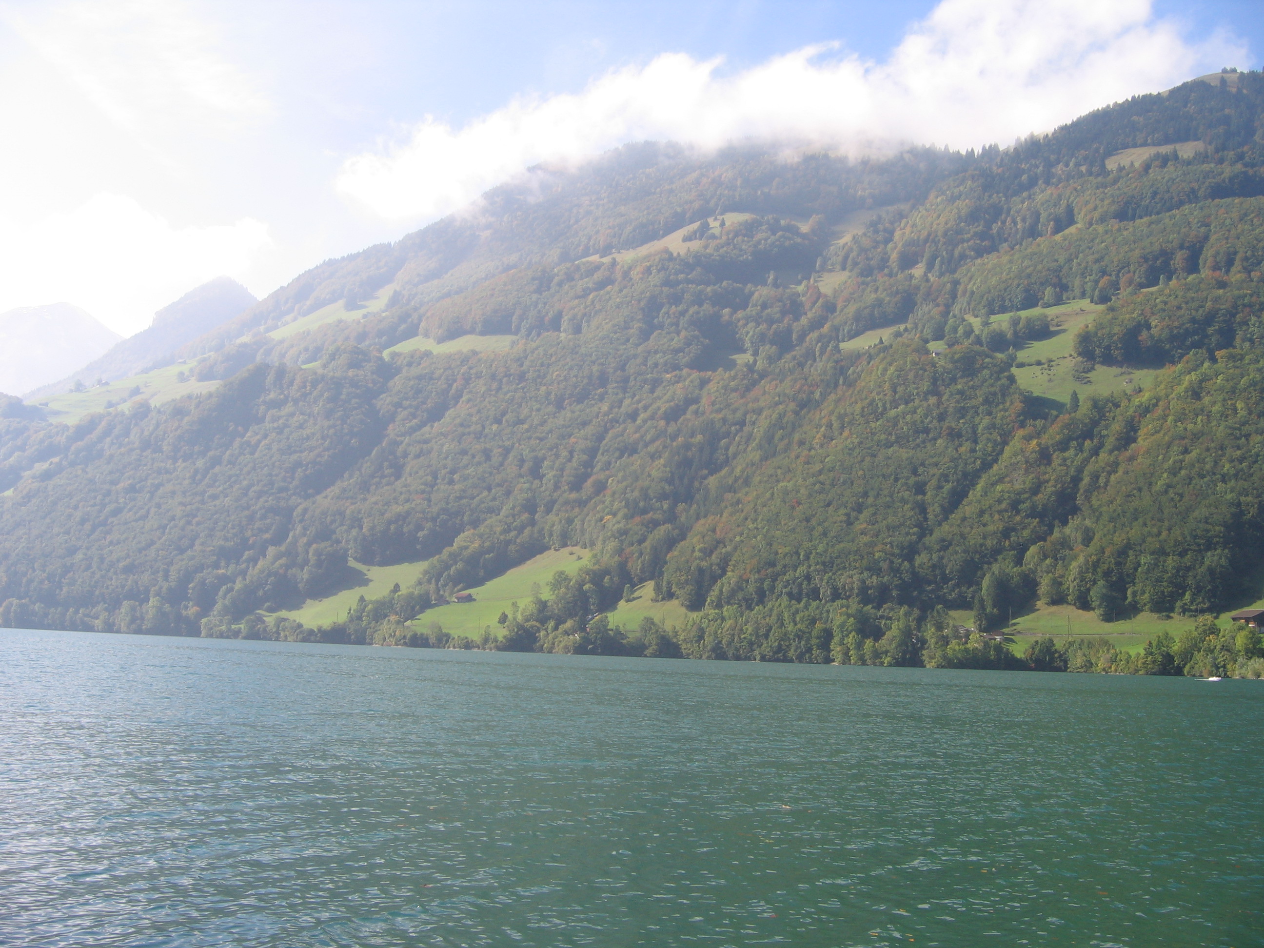 Europe Trip 2005 - Switzerland (Driving into the Alps)