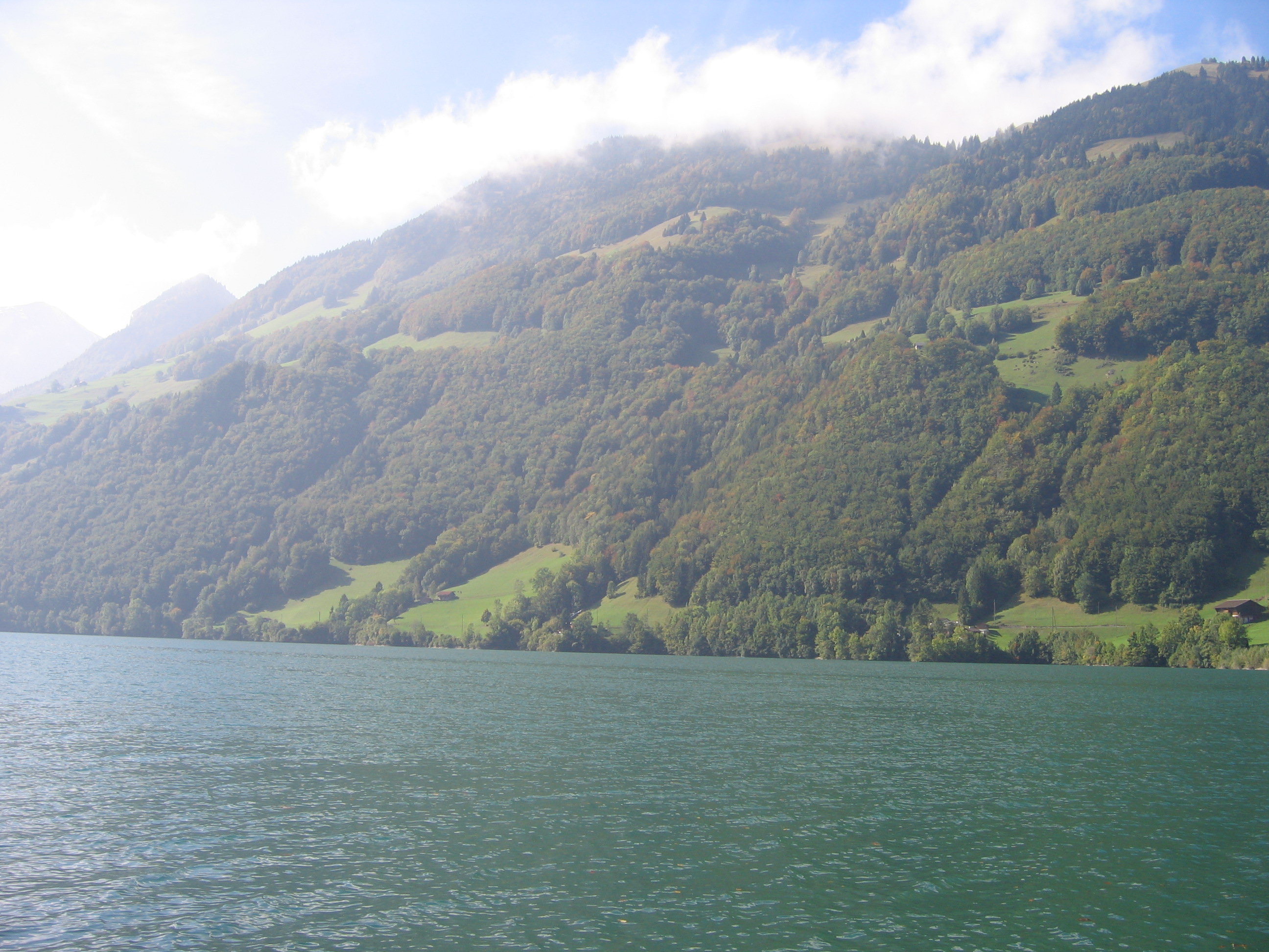 Europe Trip 2005 - Switzerland (Driving into the Alps)